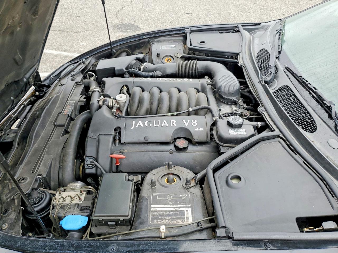 2002 Jaguar Xk8 Black vin: SAJDA42C72NA23041