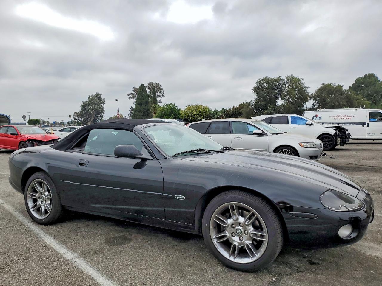 2002 Jaguar Xk8 Black vin: SAJDA42C72NA23041