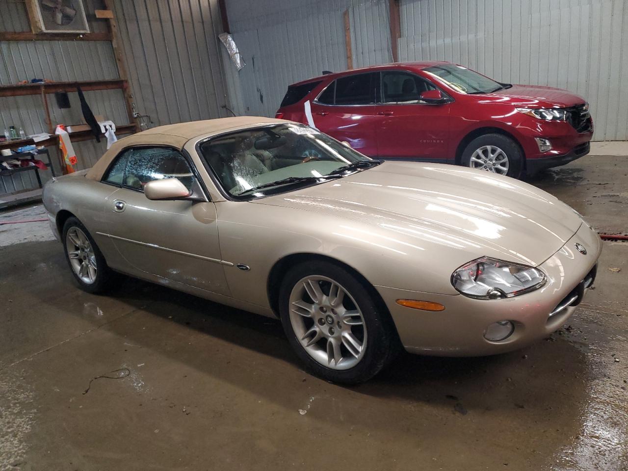 2002 Jaguar Xk8 Tan vin: SAJDA42C72NA24092