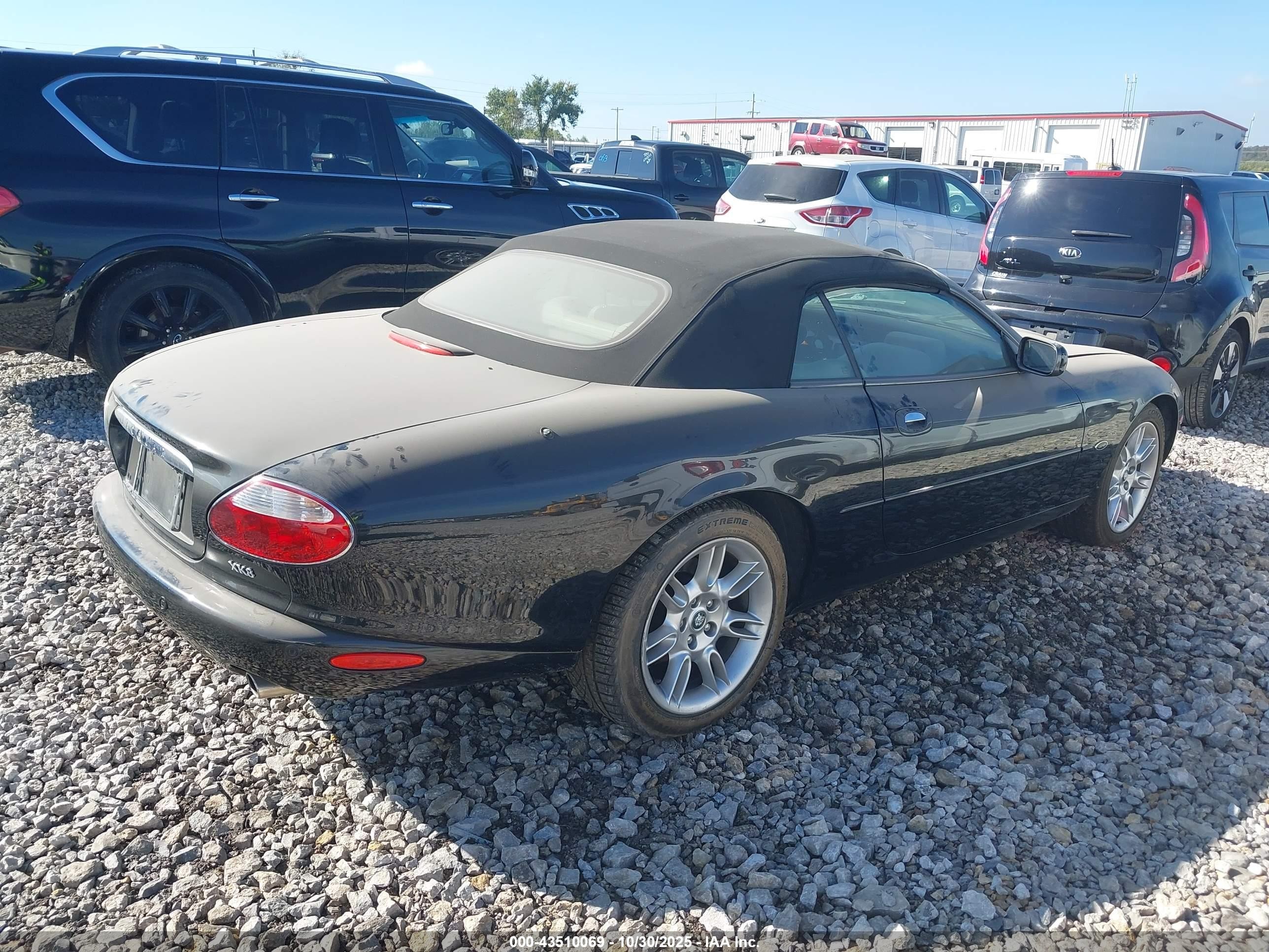 2002 Jaguar Xk8   Black vin: SAJDA42C72NA26652
