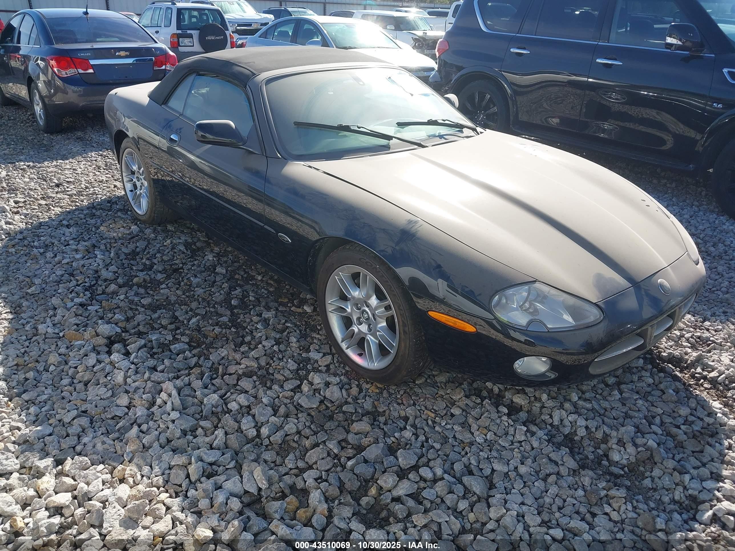 2002 Jaguar Xk8   Black vin: SAJDA42C72NA26652