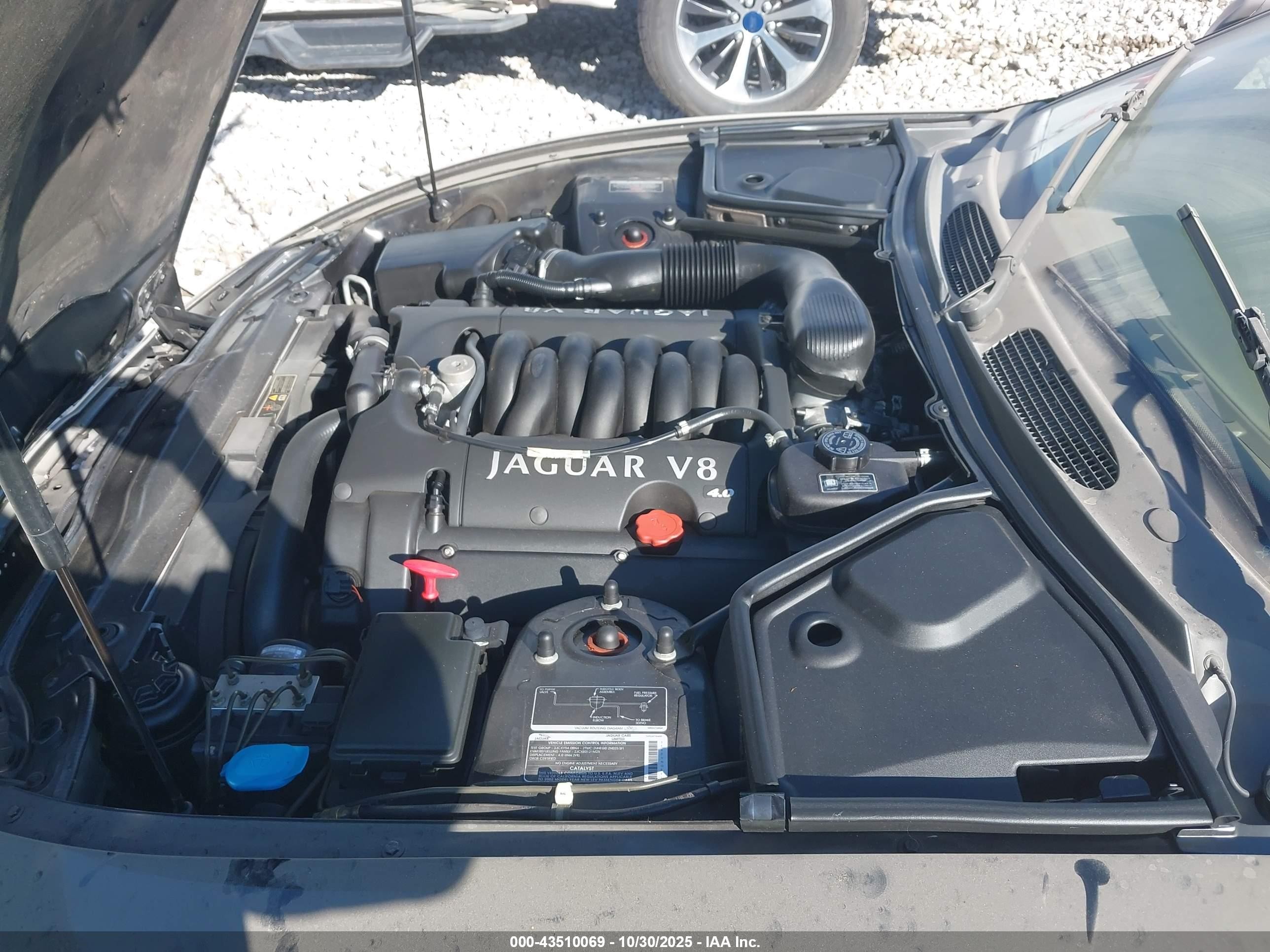 2002 Jaguar Xk8   Black vin: SAJDA42C72NA26652