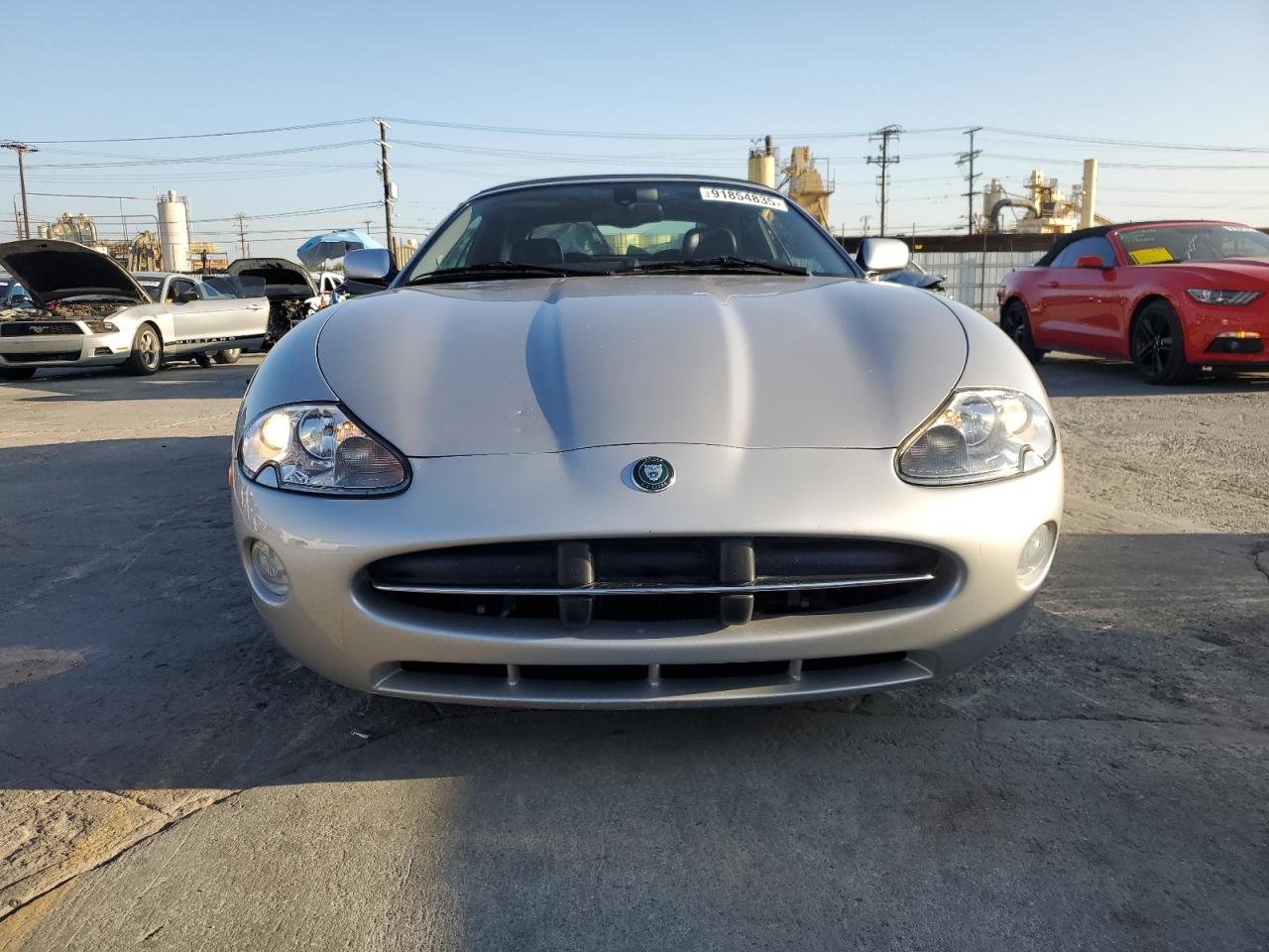 2005 Jaguar Xk8 Silver vin: SAJDA42C752A41240