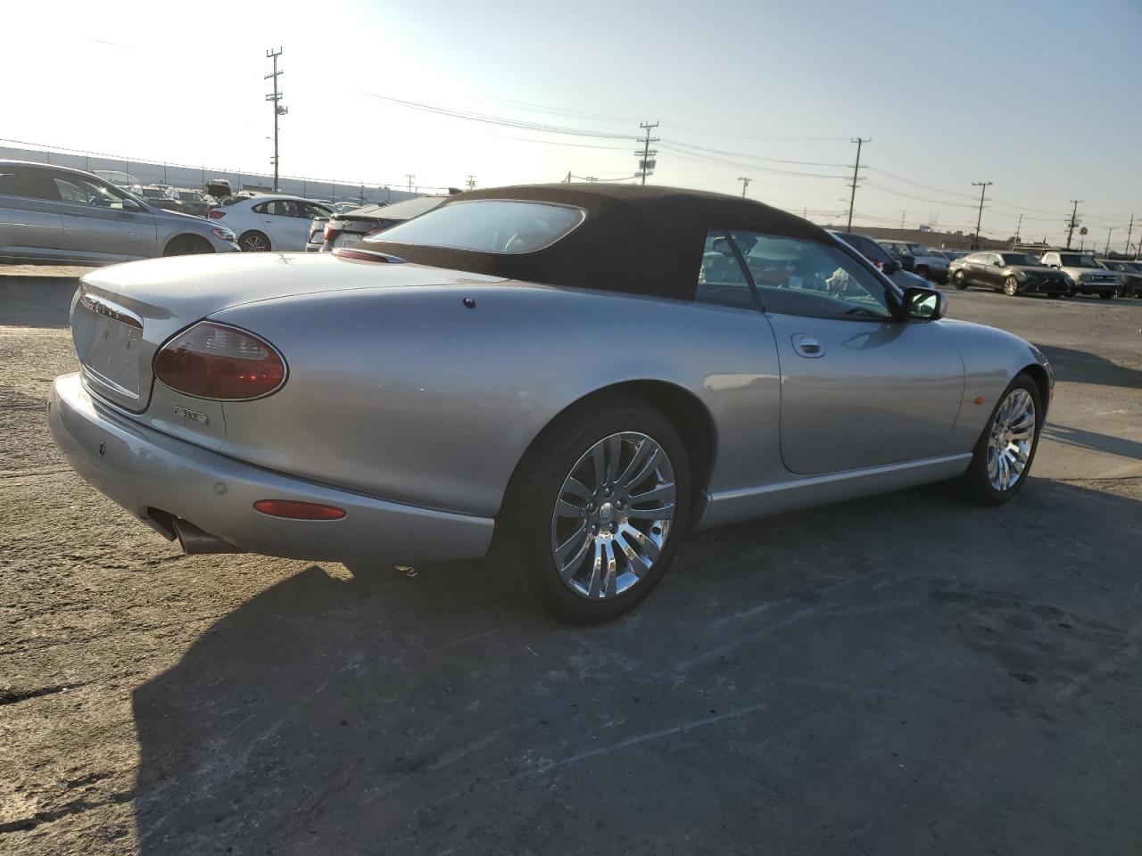 2005 Jaguar Xk8 Silver vin: SAJDA42C752A41240