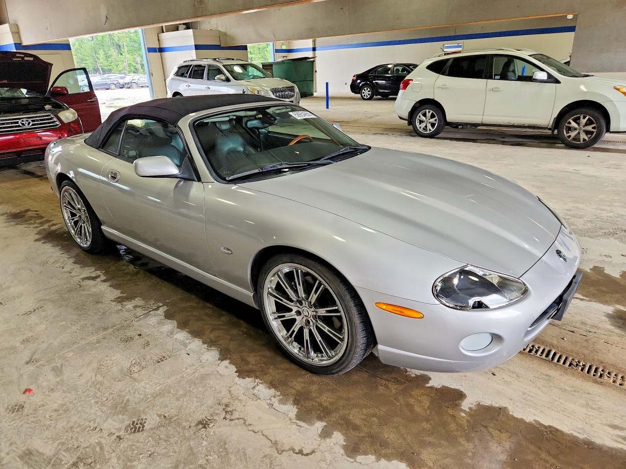 2005 Jaguar Xk8 Серебряный vin: SAJDA42C752A42338