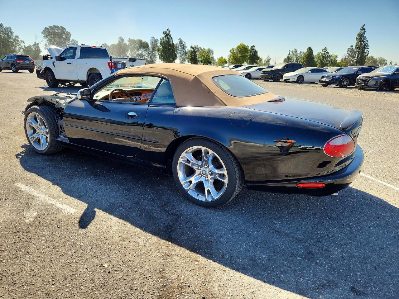 2003 Jaguar Xk8 Черный vin: SAJDA42C932A33654