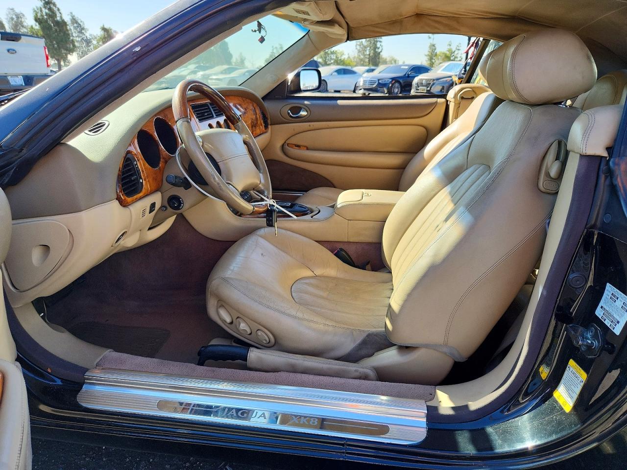 2003 Jaguar Xk8 Черный vin: SAJDA42C932A33654