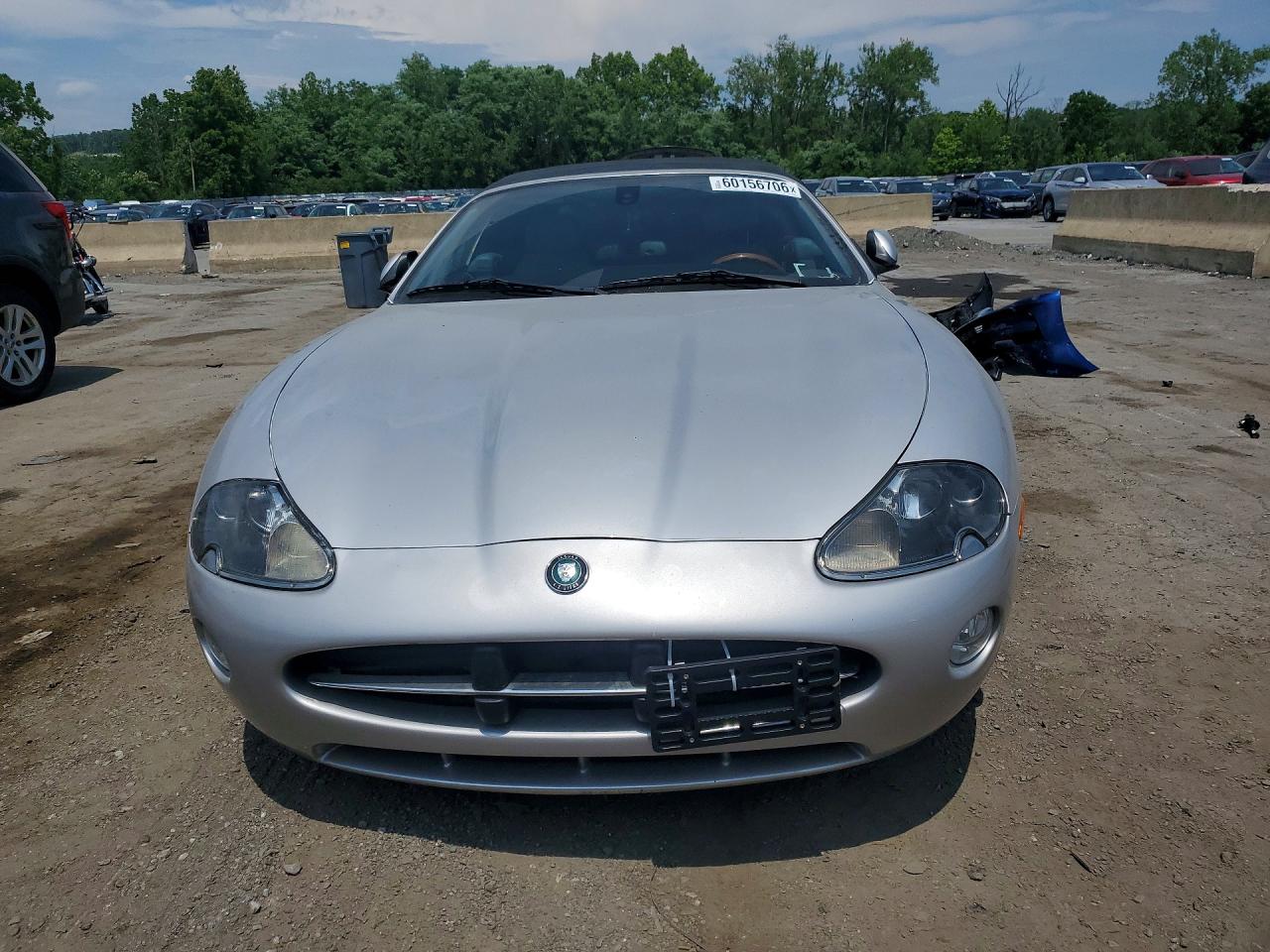 2006 Jaguar Xk8 Silver vin: SAJDA42C962A46196