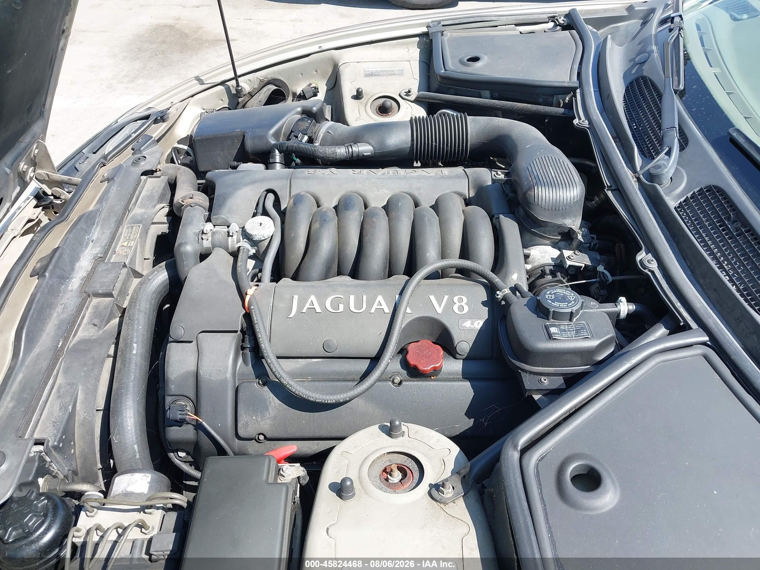2001 Jaguar Xk8   Gold vin: SAJDA42CX1NA22383