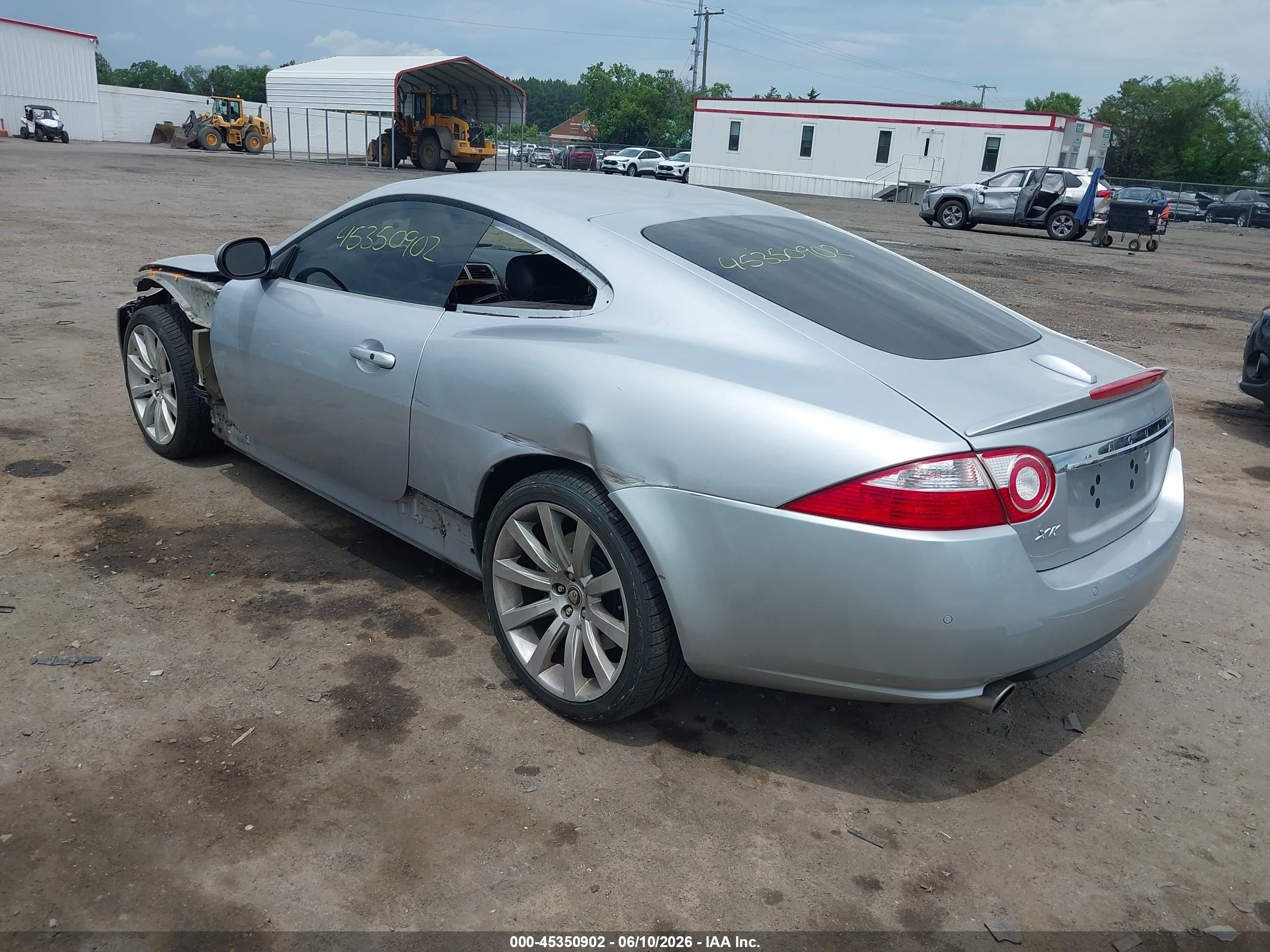 2007 Jaguar Xk   Silver vin: SAJDA43B375B00193
