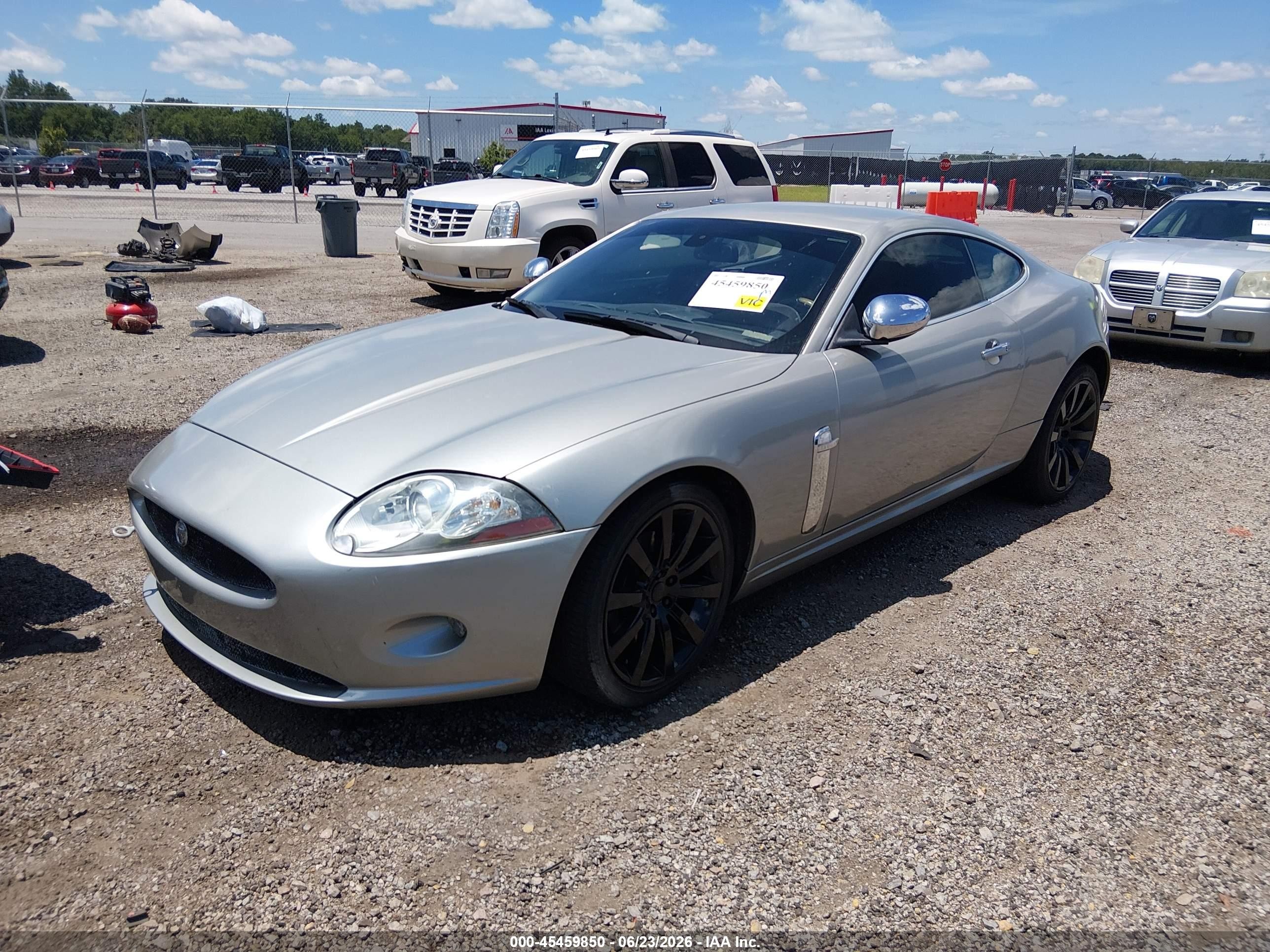 2007 Jaguar Xk   Gray vin: SAJDA43B375B05362