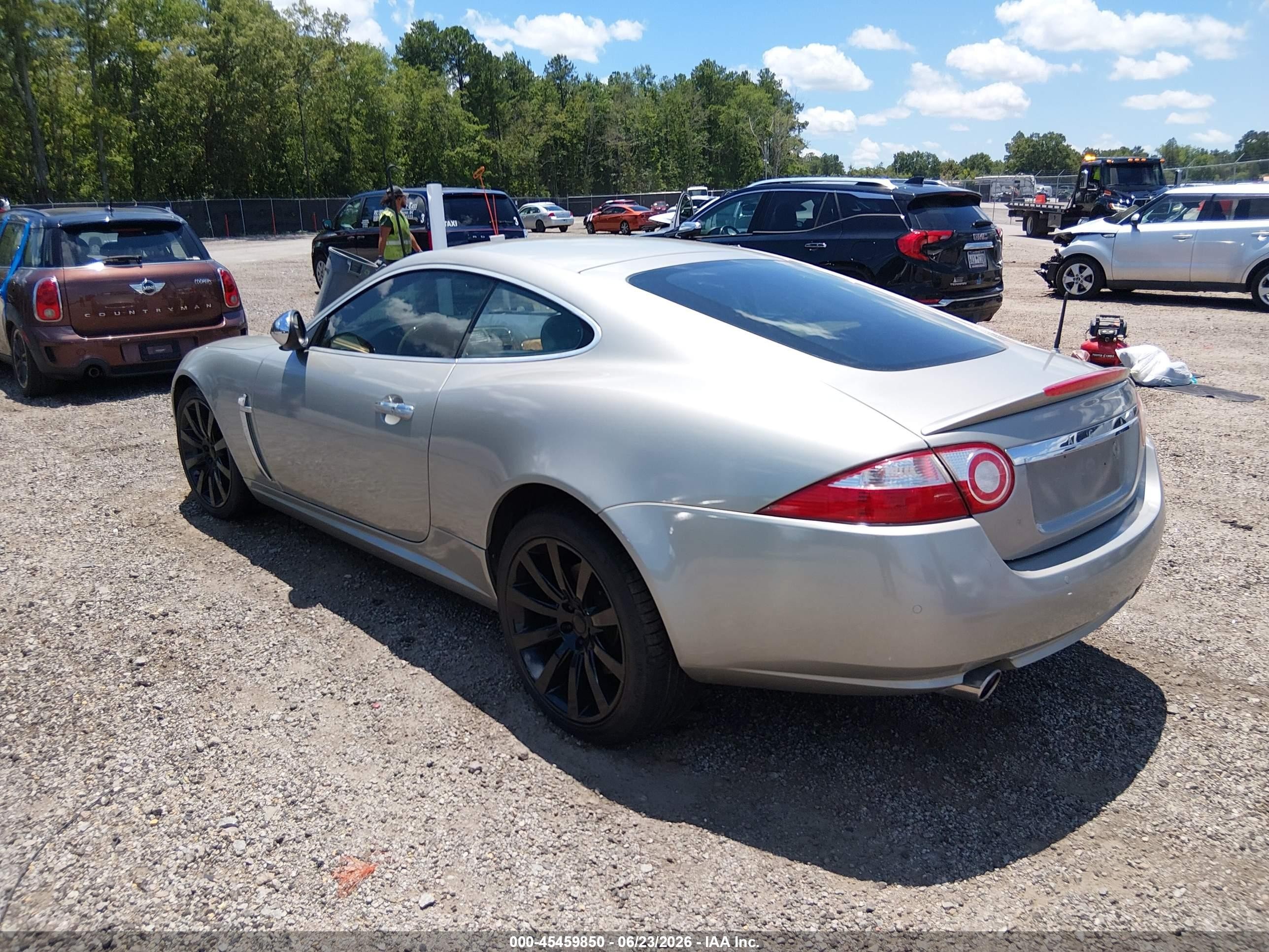 2007 Jaguar Xk   Gray vin: SAJDA43B375B05362