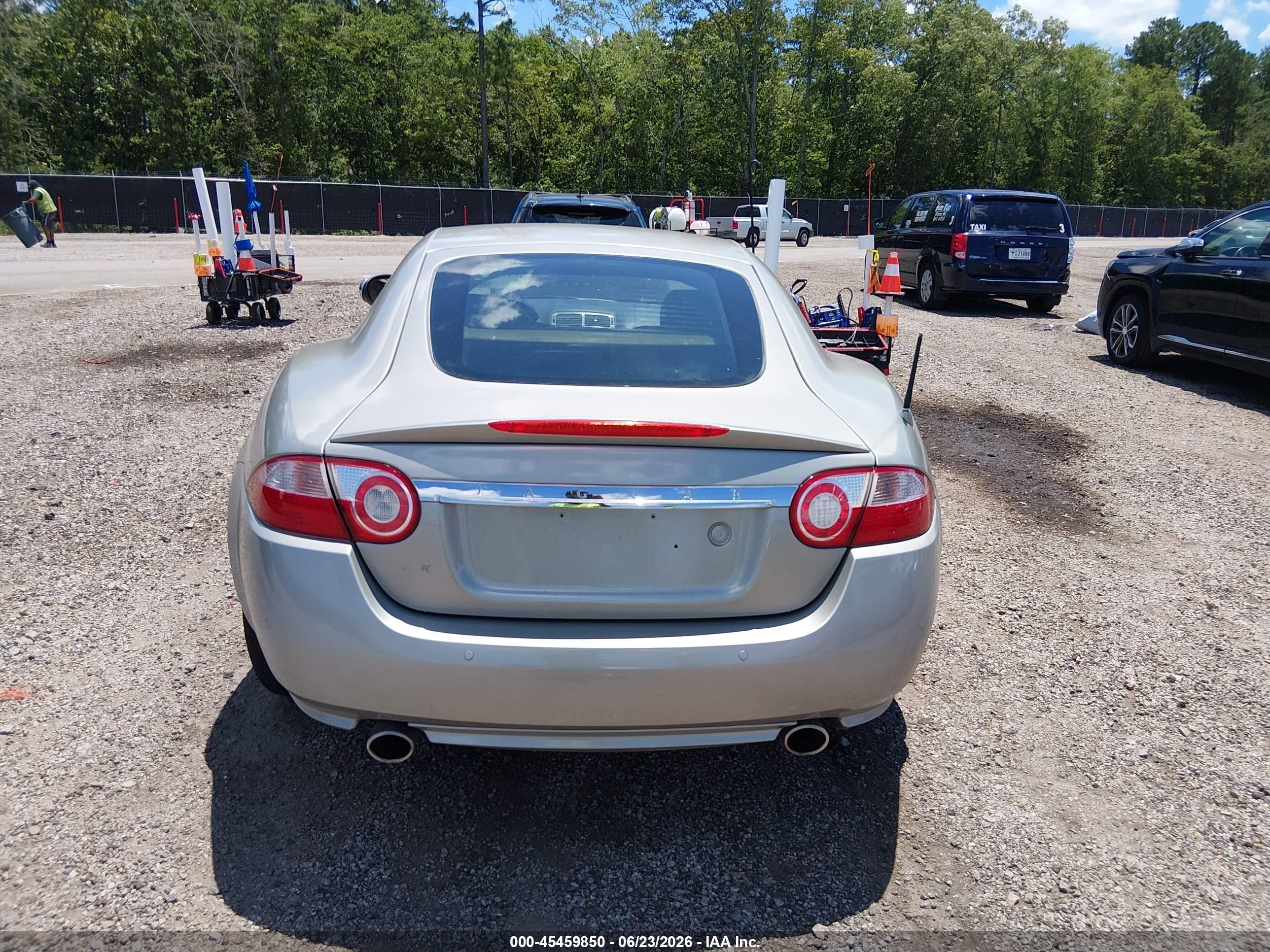 2007 Jaguar Xk   Gray vin: SAJDA43B375B05362