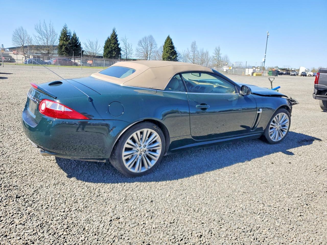 2007 Jaguar Xk Green vin: SAJDA44BX75B03882