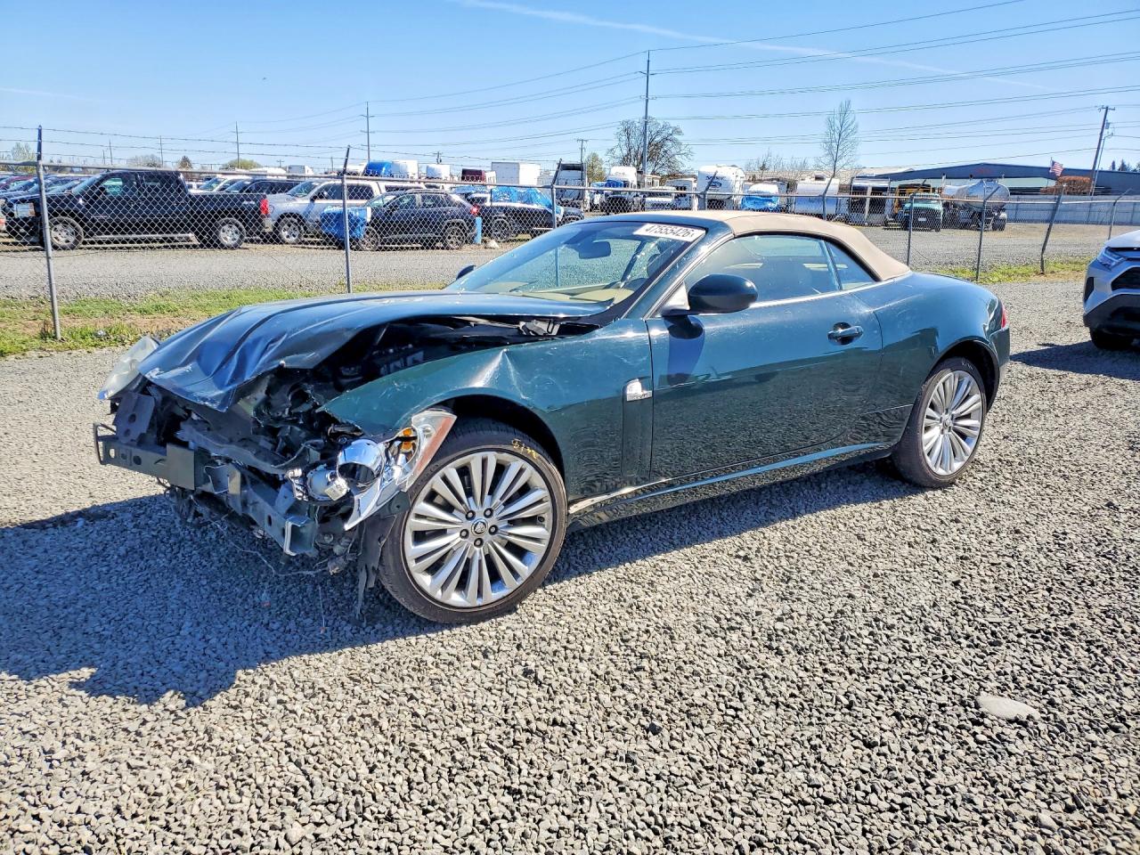 2007 Jaguar Xk Green vin: SAJDA44BX75B03882