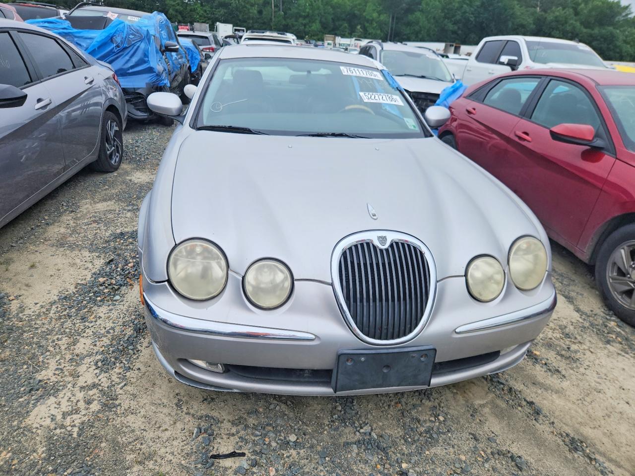 2003 Jaguar S-type Silver vin: SAJEA01T03FM46695