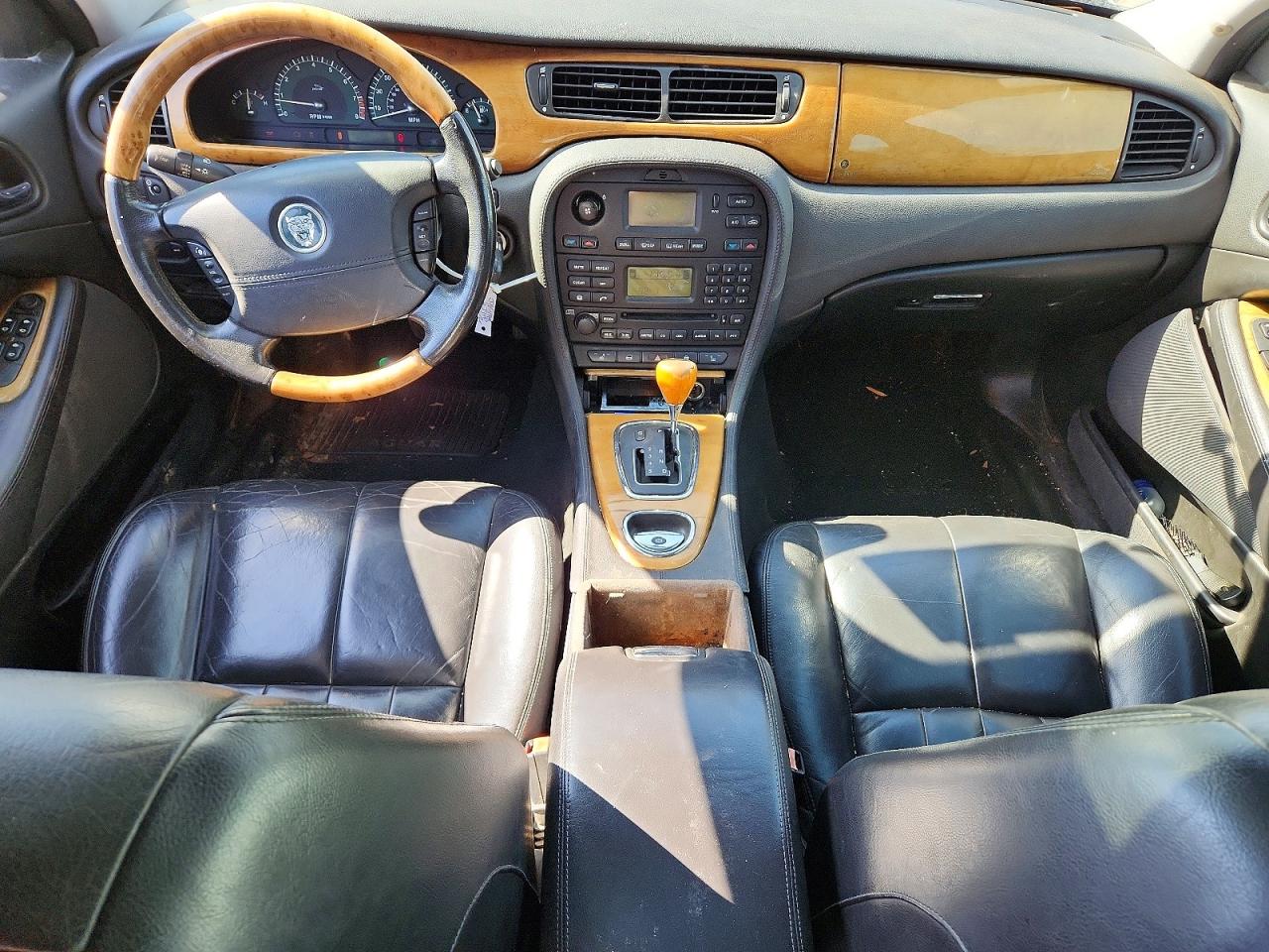 2003 Jaguar S-type Silver vin: SAJEA01T03FM46695