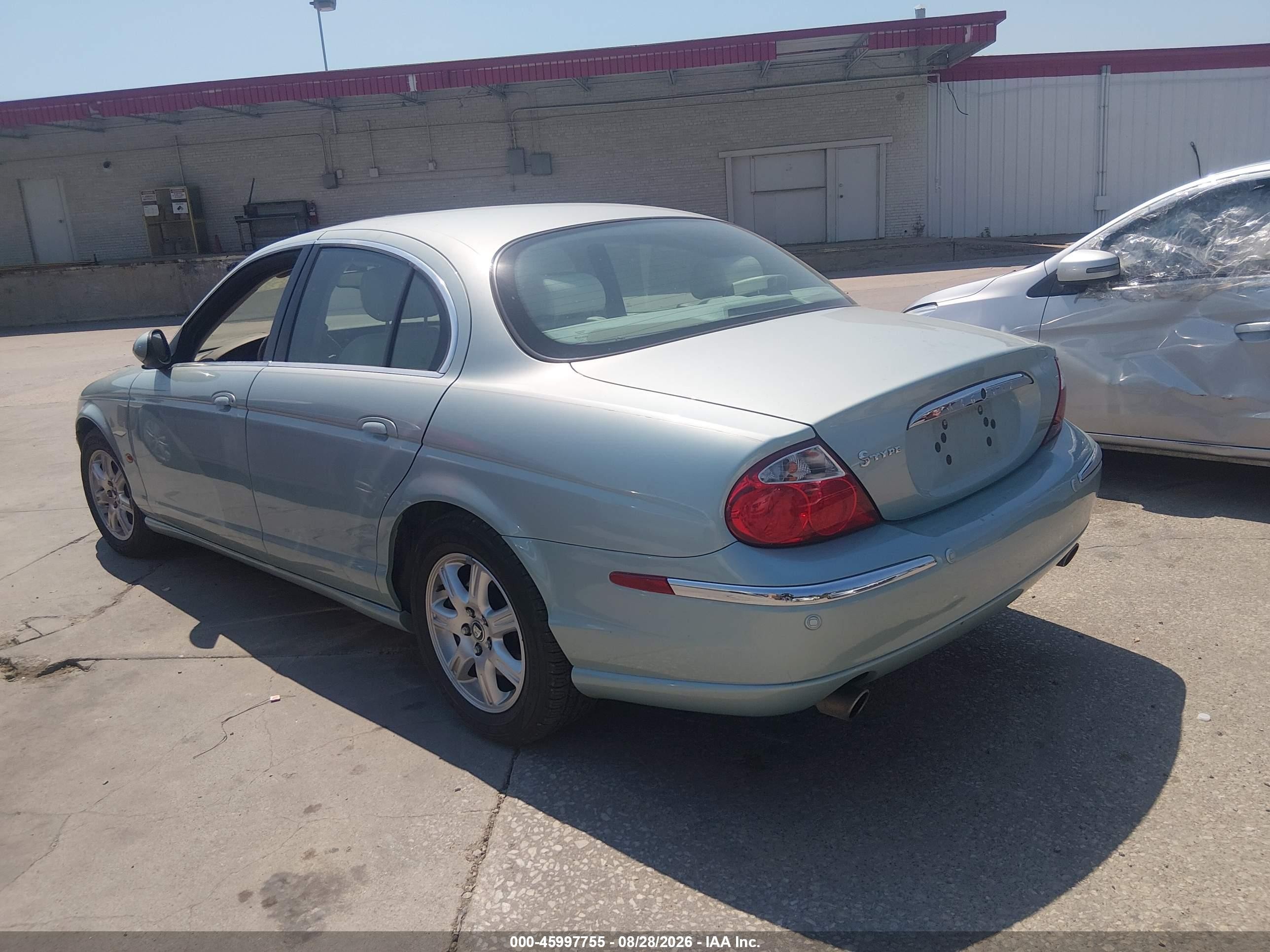 2003 Jaguar S-type 3.0l V6 Light Blue vin: SAJEA01T03FM80488