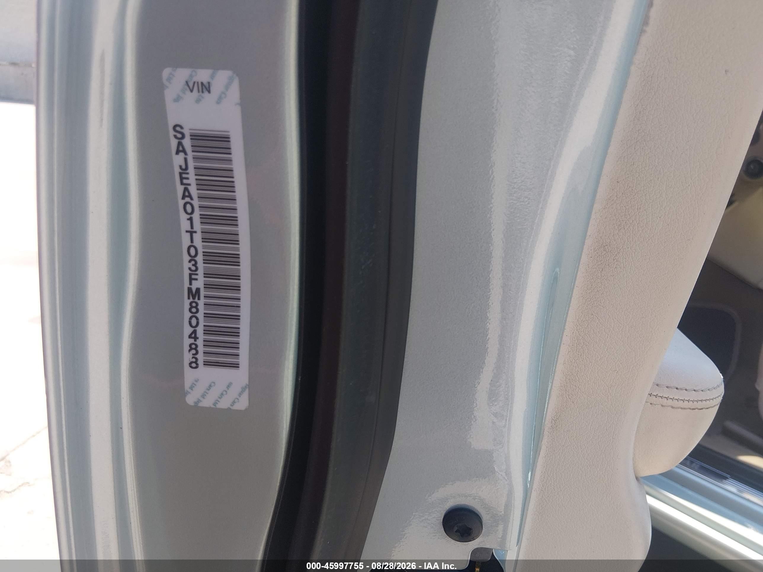 2003 Jaguar S-type 3.0l V6 Light Blue vin: SAJEA01T03FM80488