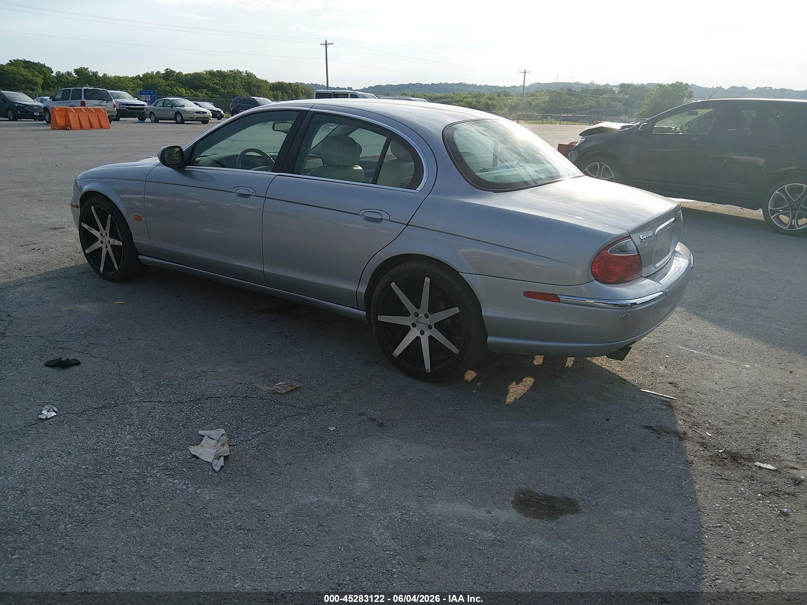 2003 Jaguar S-type 3.0l V6 Silver vin: SAJEA01T33FM94160