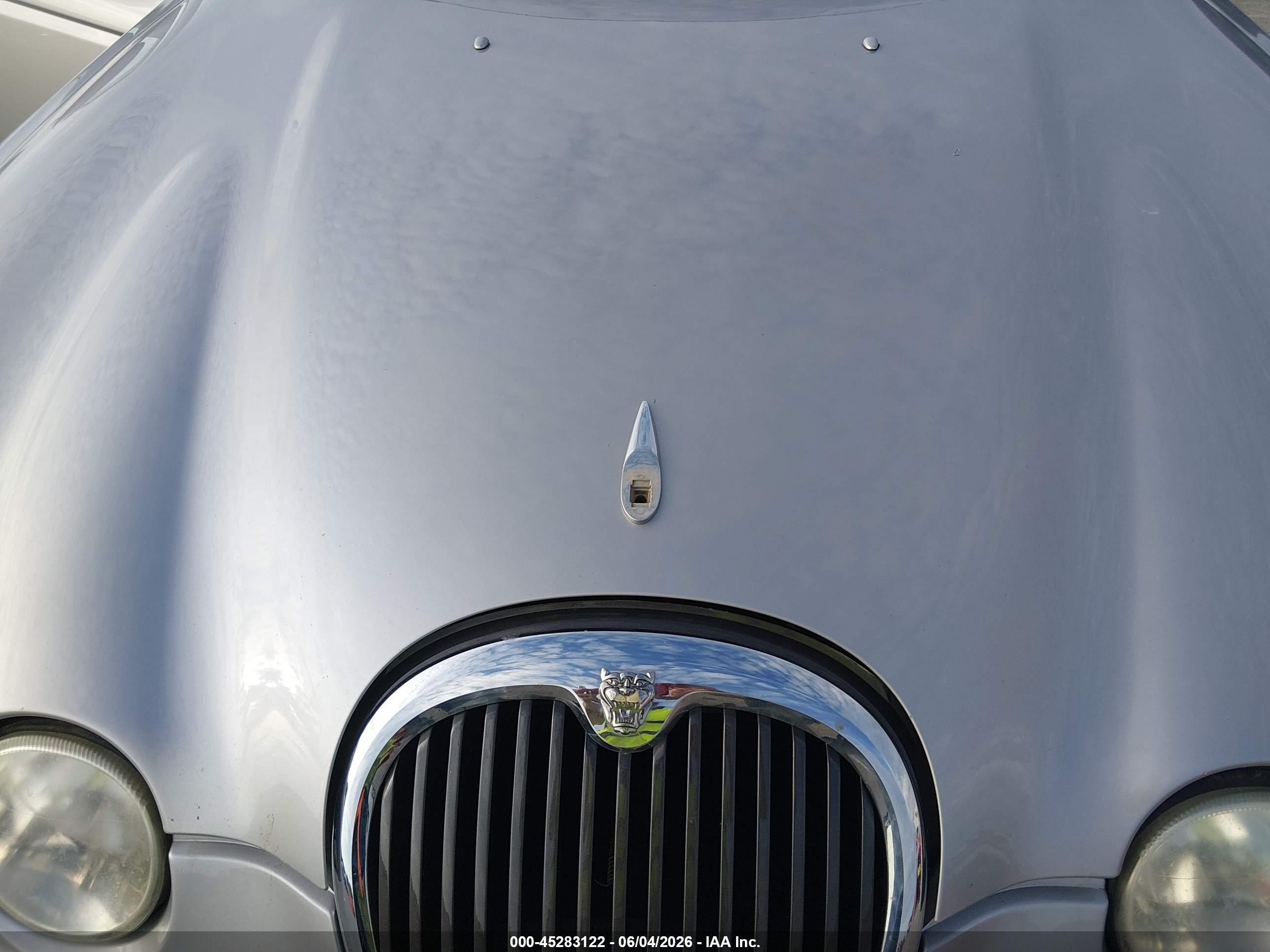 2003 Jaguar S-type 3.0l V6 Silver vin: SAJEA01T33FM94160