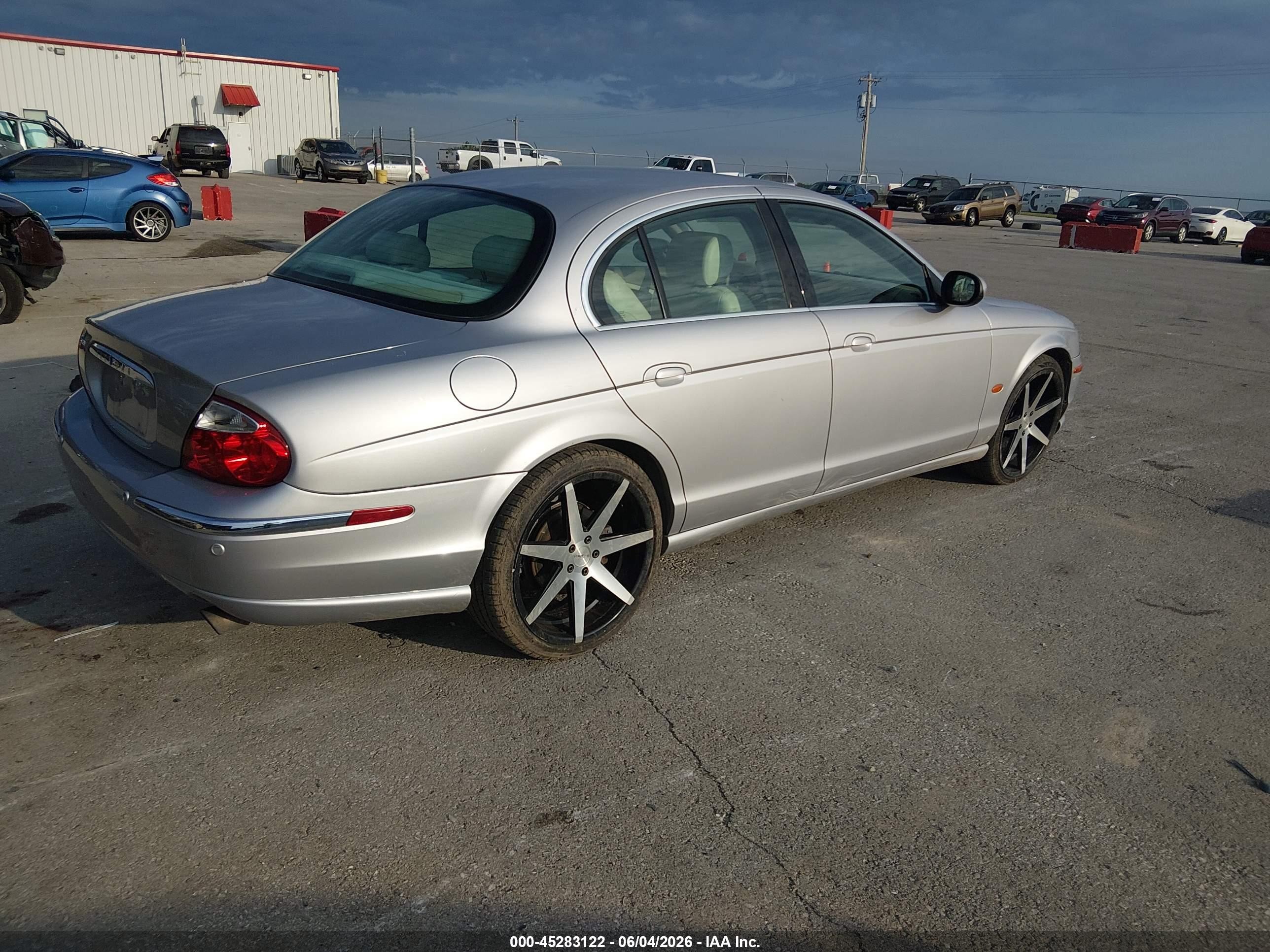 2003 Jaguar S-type 3.0l V6 Silver vin: SAJEA01T33FM94160