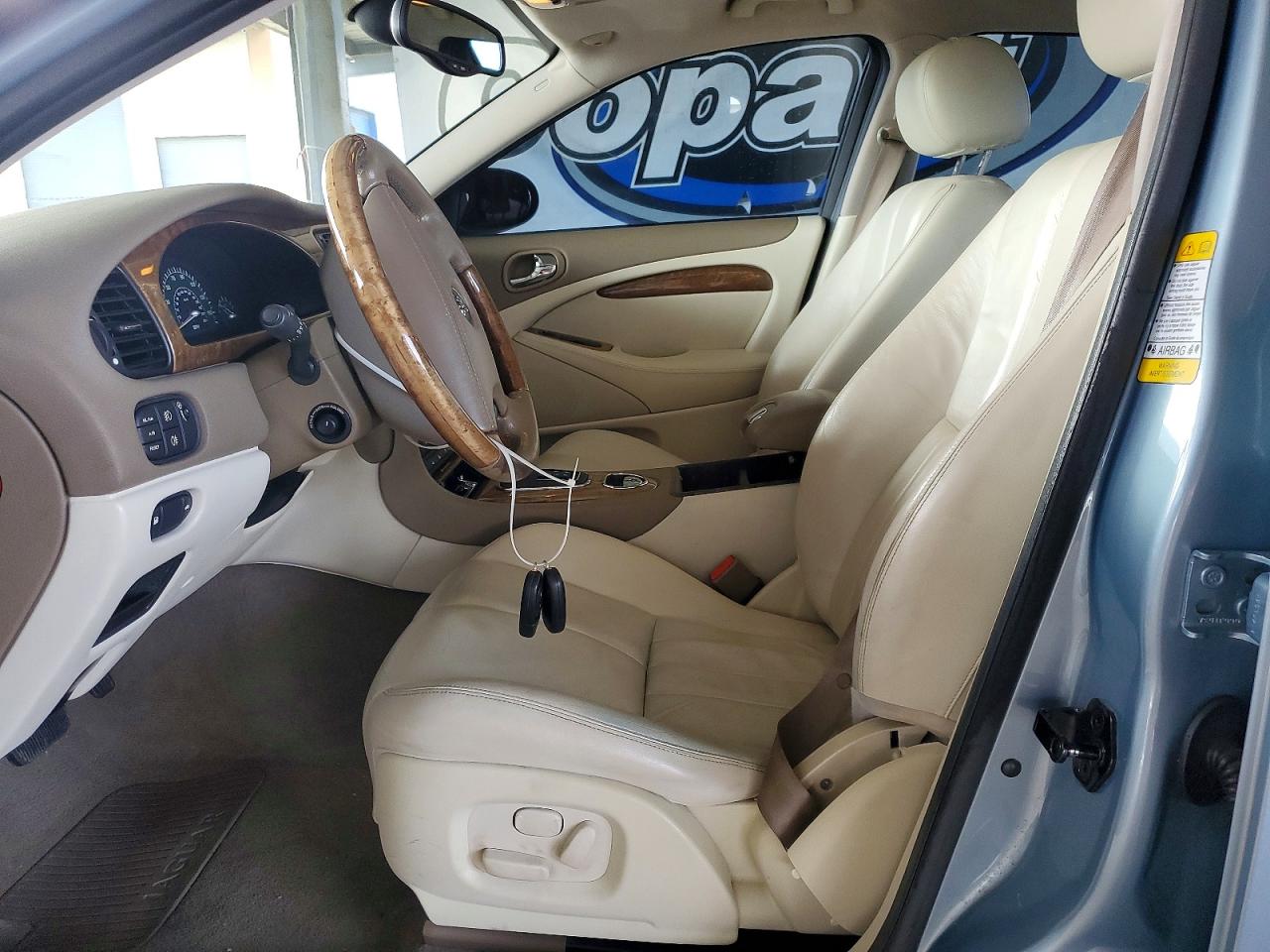 2004 Jaguar S-type Silver vin: SAJEA01T34FM97495