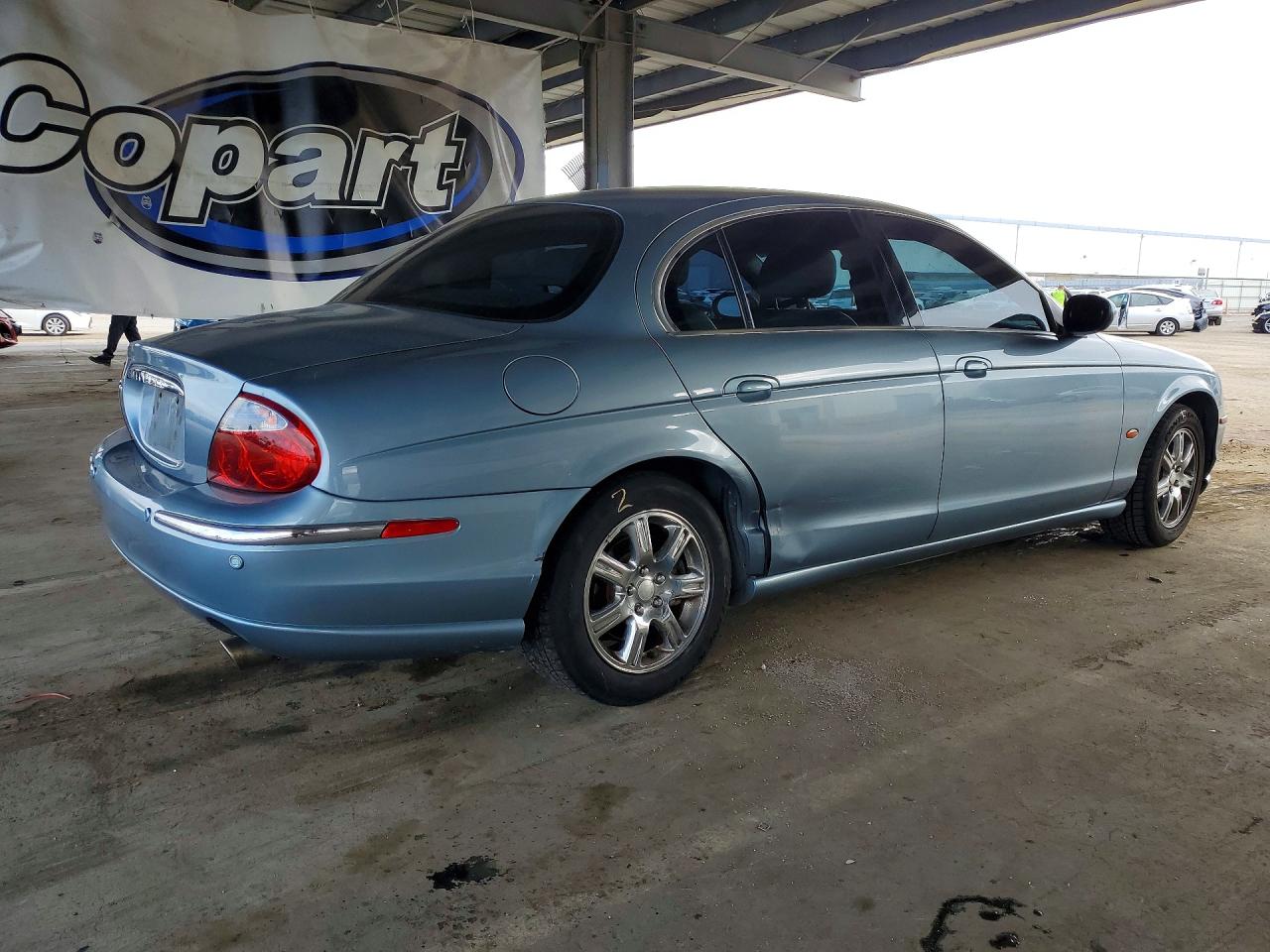 2004 Jaguar S-type Silver vin: SAJEA01T34FM97495