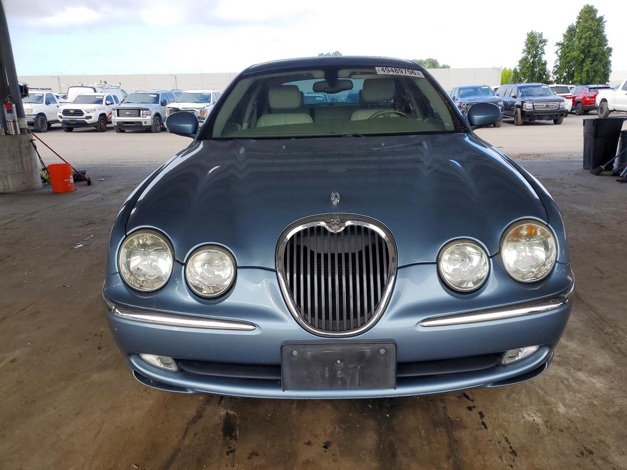2004 Jaguar S-type Silver vin: SAJEA01T34FM97495