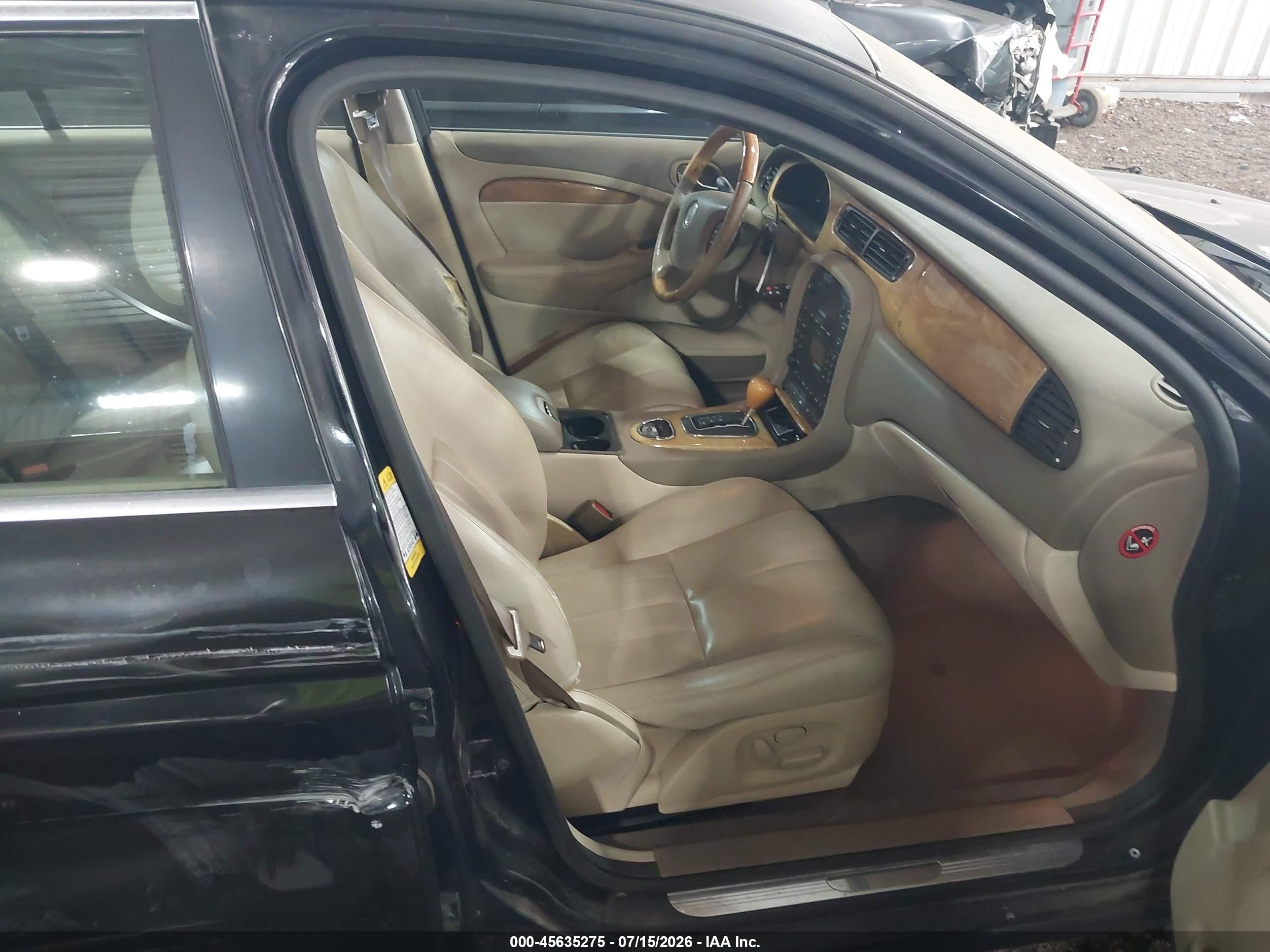2003 Jaguar S-type 3.0l V6 Black vin: SAJEA01T53FM74301