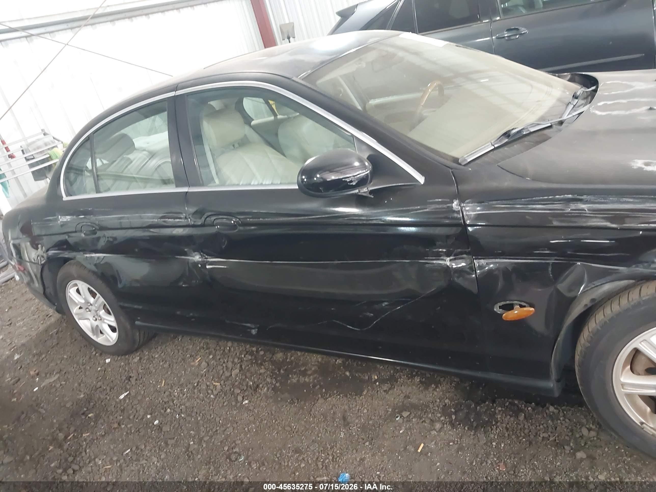 2003 Jaguar S-type 3.0l V6 Black vin: SAJEA01T53FM74301