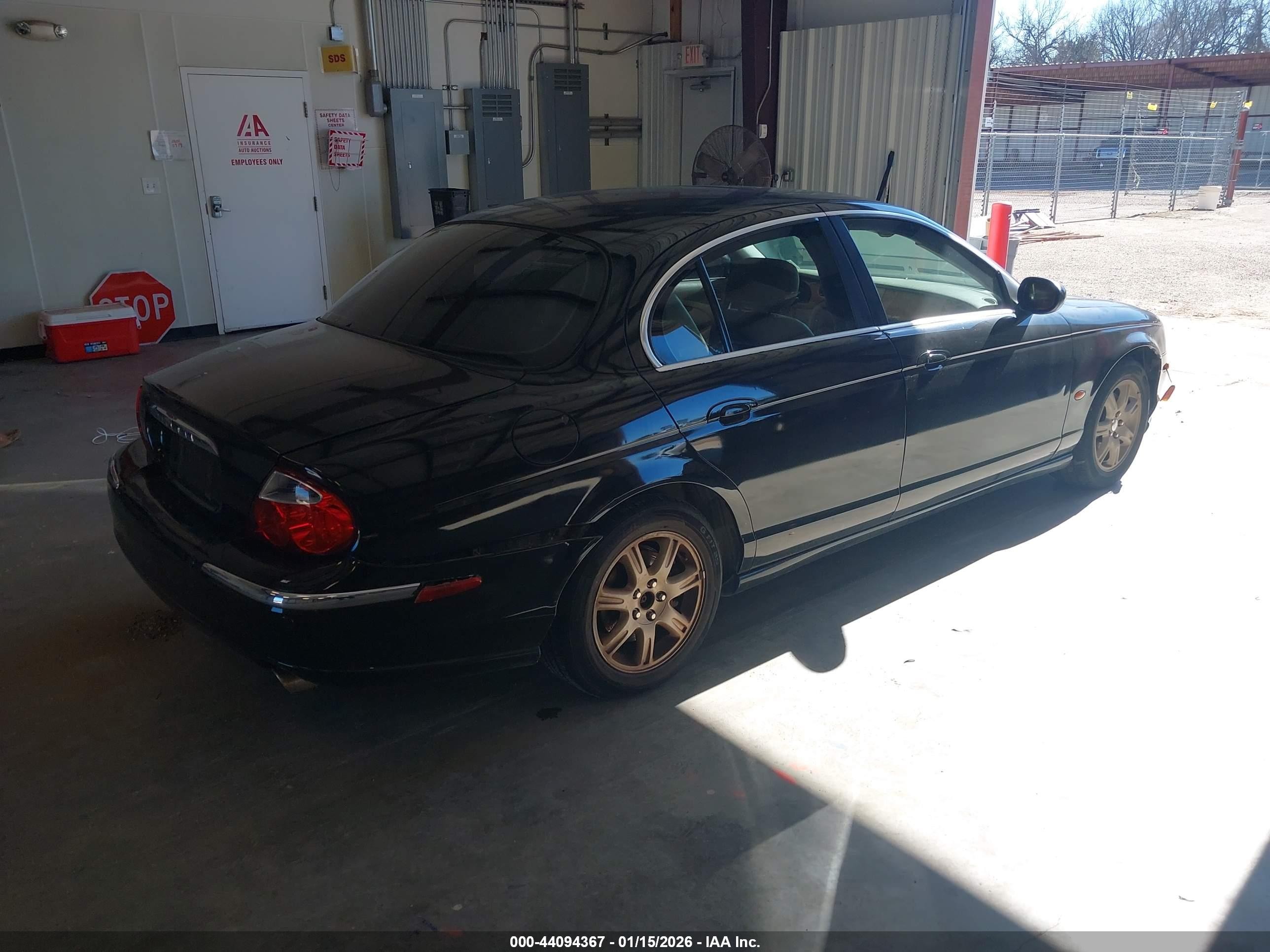 2003 Jaguar S-type 3.0l V6 Черный vin: SAJEA01T53FM87694