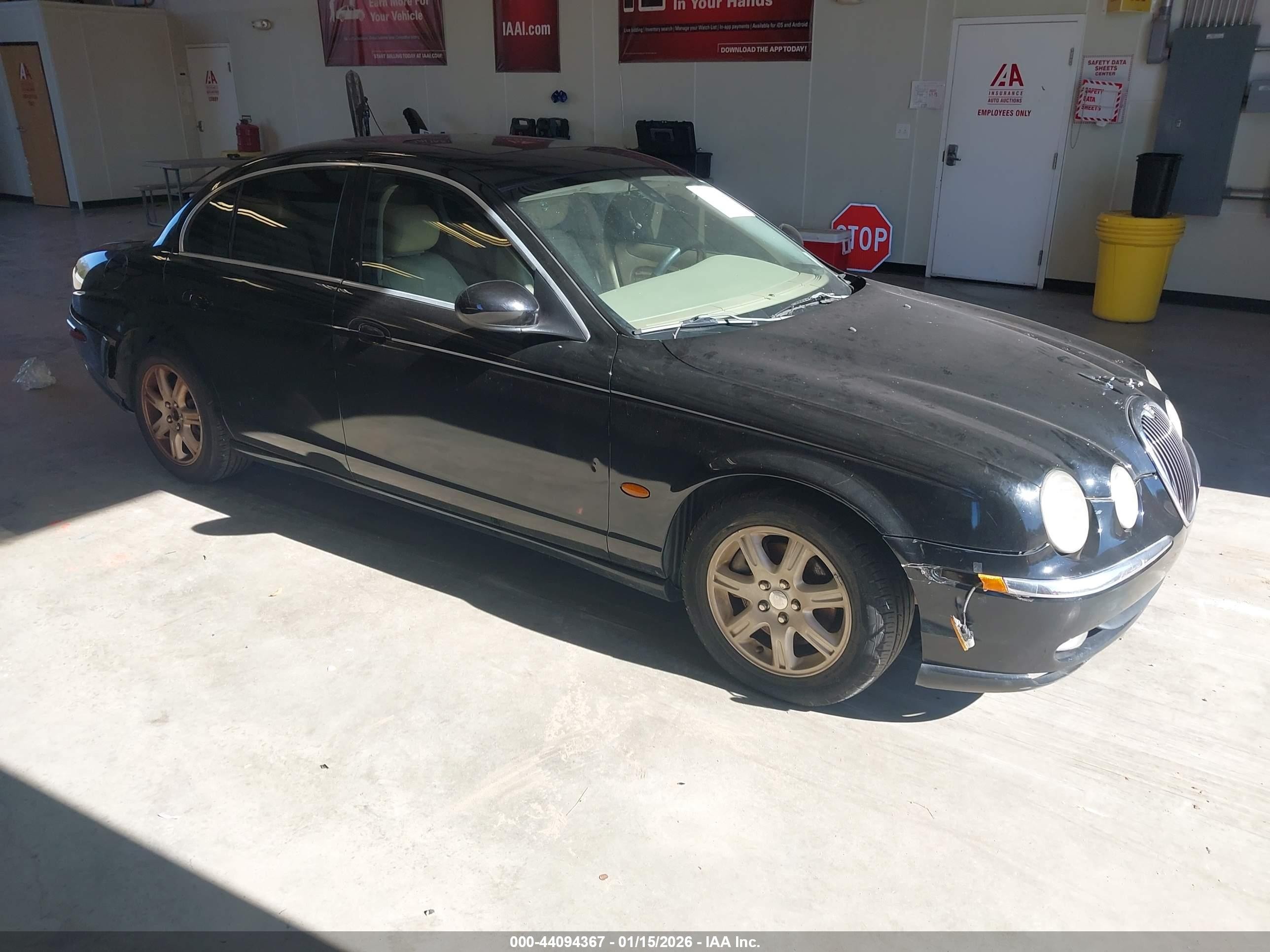 2003 Jaguar S-type 3.0l V6 Черный vin: SAJEA01T53FM87694