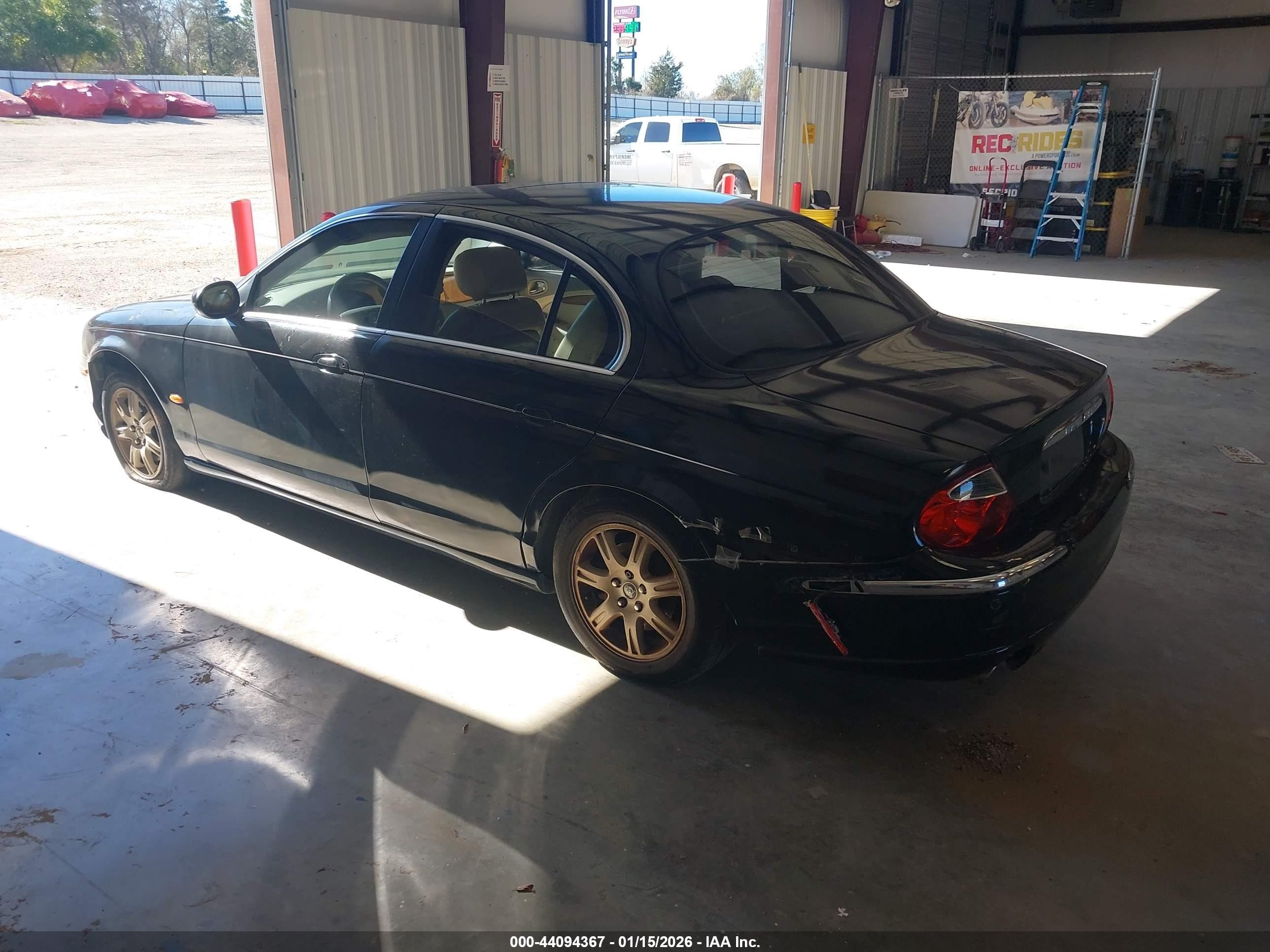 2003 Jaguar S-type 3.0l V6 Черный vin: SAJEA01T53FM87694
