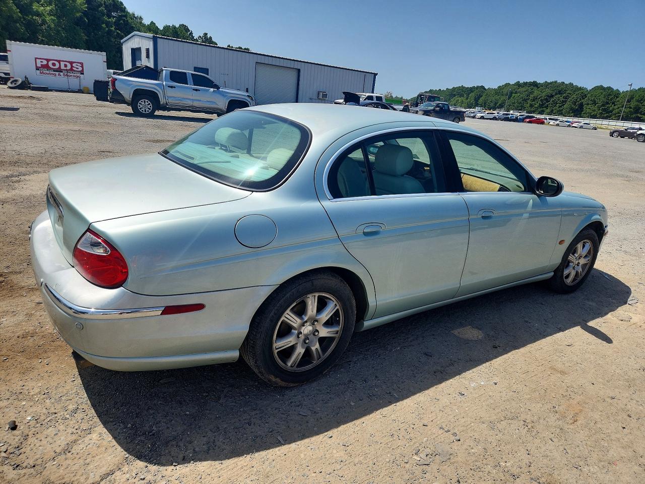 2003 Jaguar S-type Silver vin: SAJEA01T63FM73593