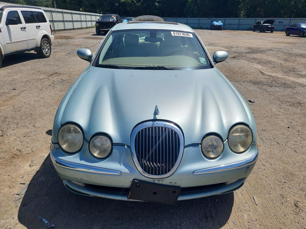 2003 Jaguar S-type Silver vin: SAJEA01T63FM73593