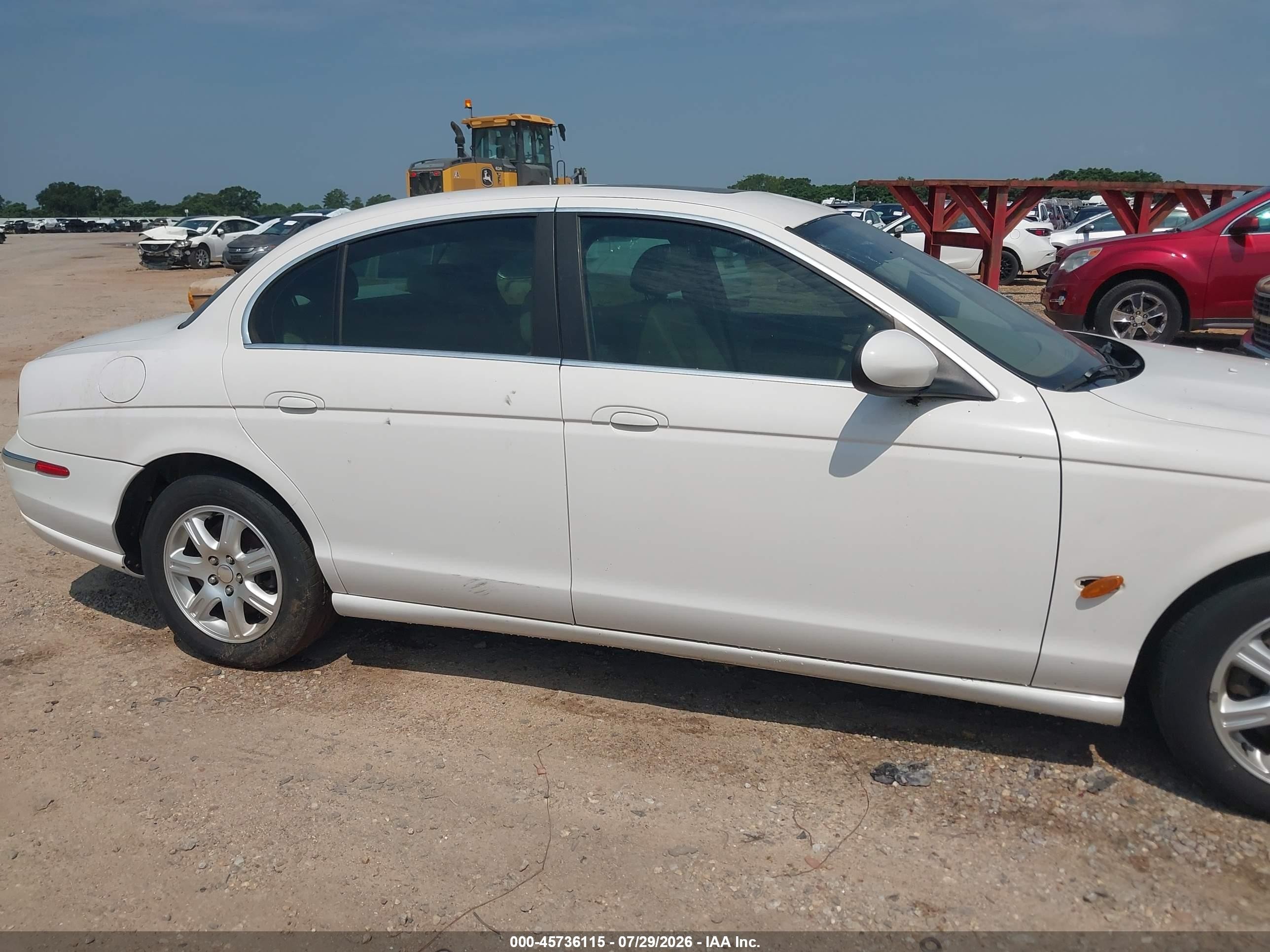 2004 Jaguar S-type 3.0l V6 Белый vin: SAJEA01T64FN08683