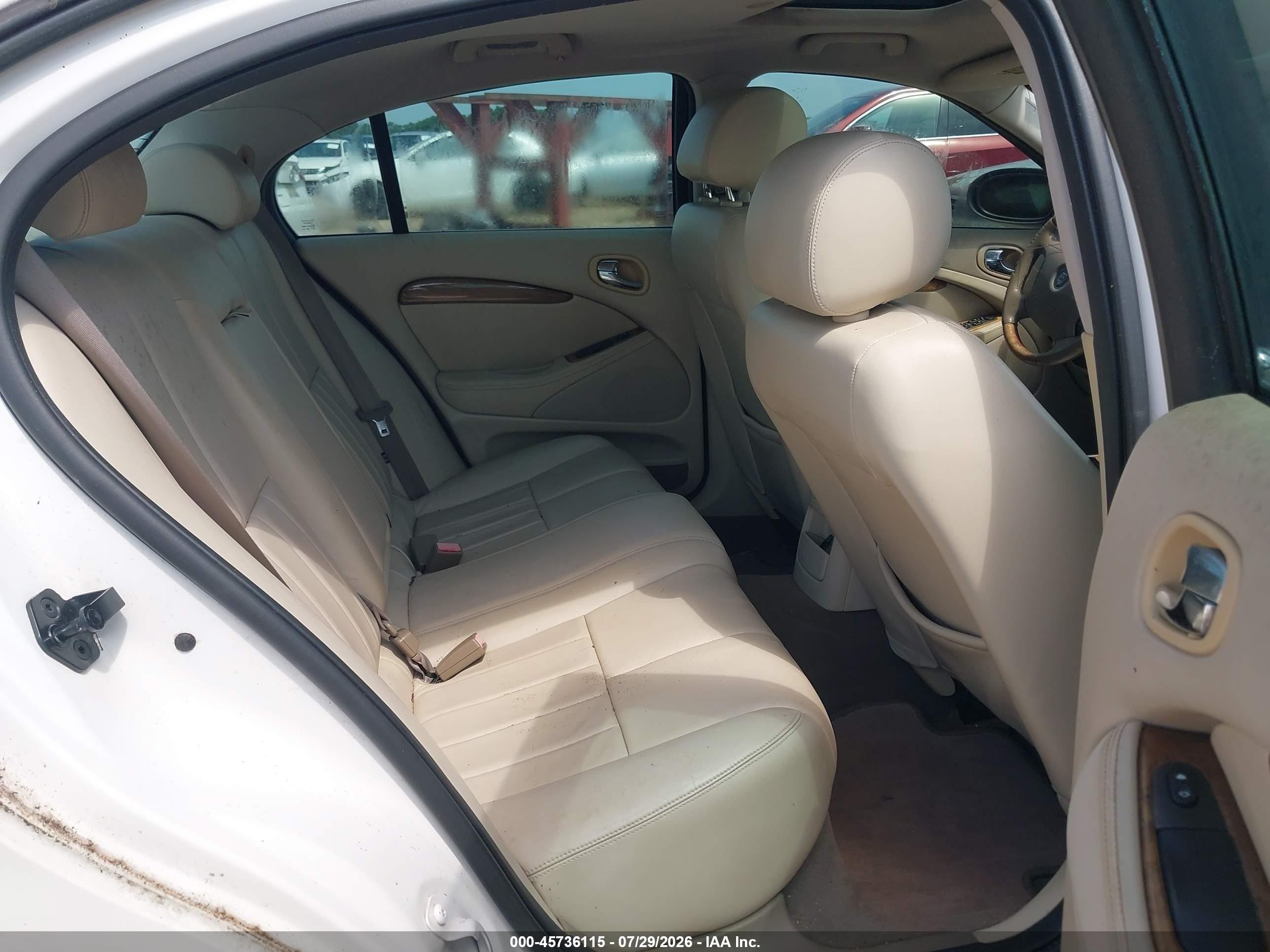 2004 Jaguar S-type 3.0l V6 Белый vin: SAJEA01T64FN08683