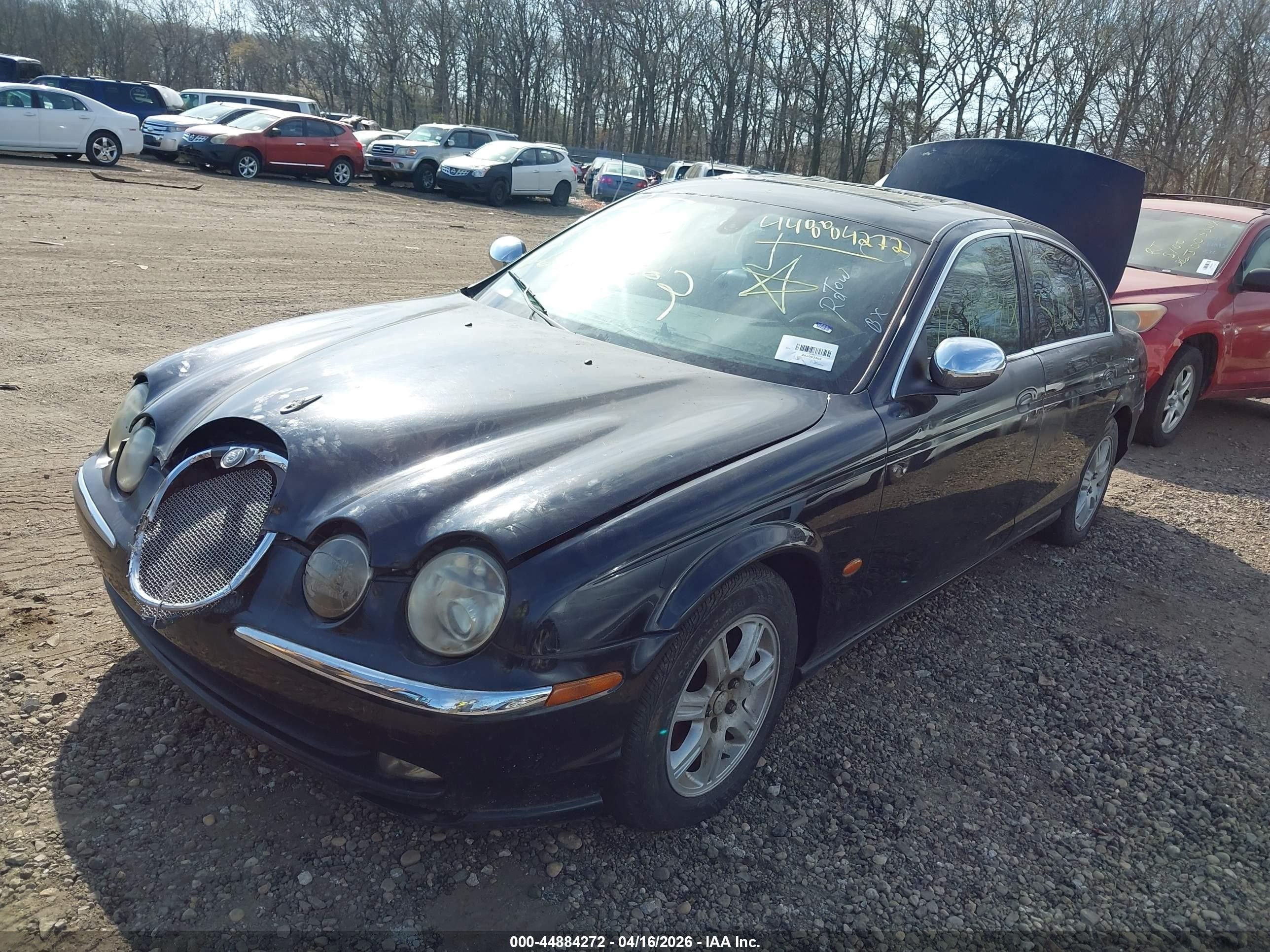2003 Jaguar S-type 3.0l V6 Black vin: SAJEA01T73FM92430