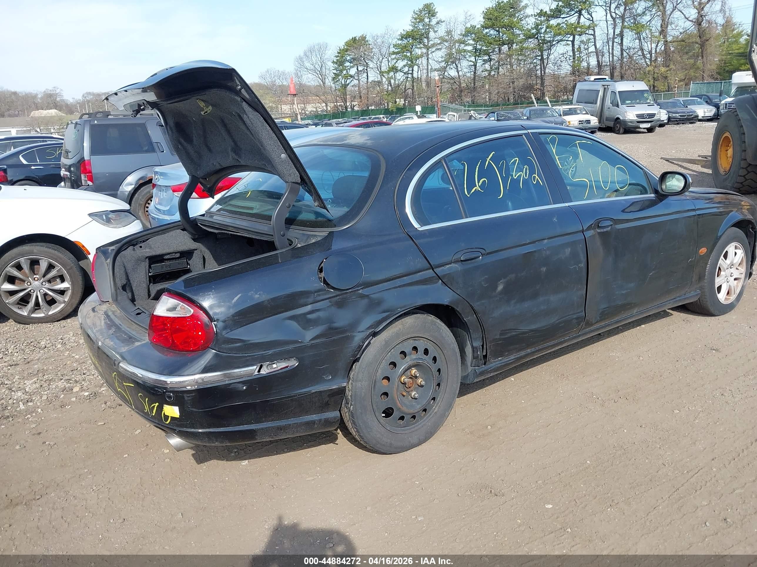 2003 Jaguar S-type 3.0l V6 Black vin: SAJEA01T73FM92430