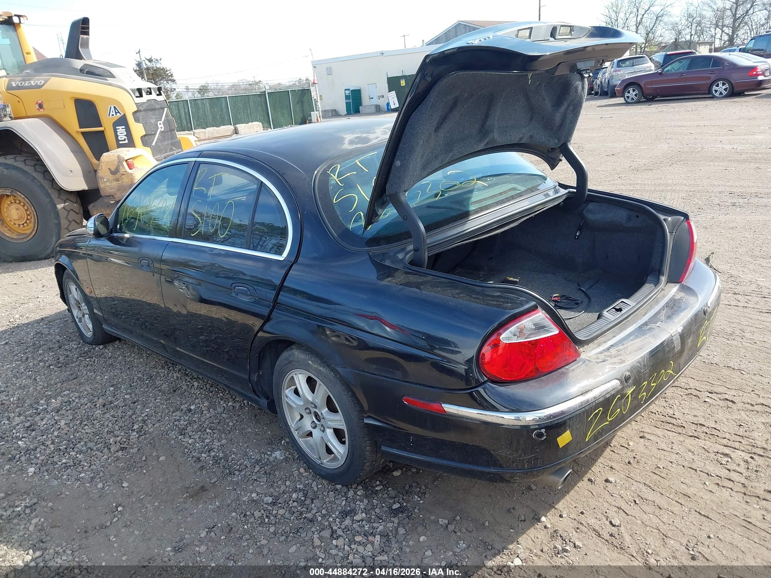 2003 Jaguar S-type 3.0l V6 Black vin: SAJEA01T73FM92430