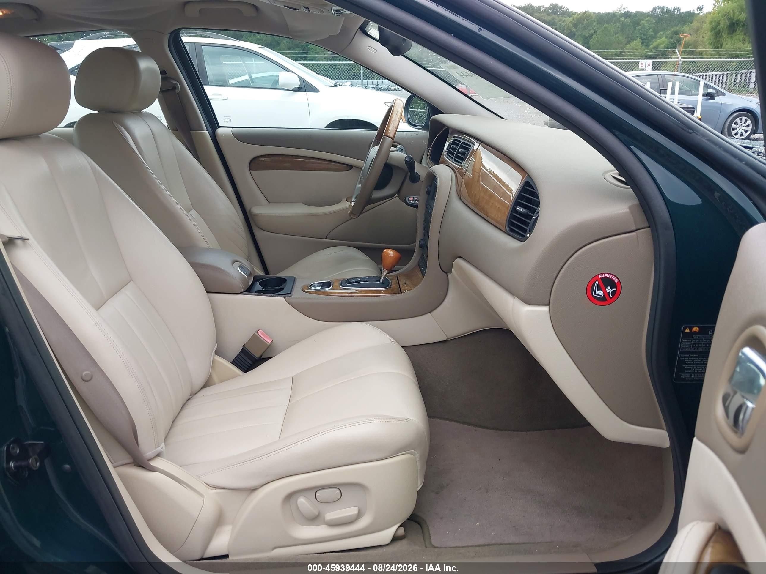 2003 Jaguar S-type   Green vin: SAJEA01T93FM84930