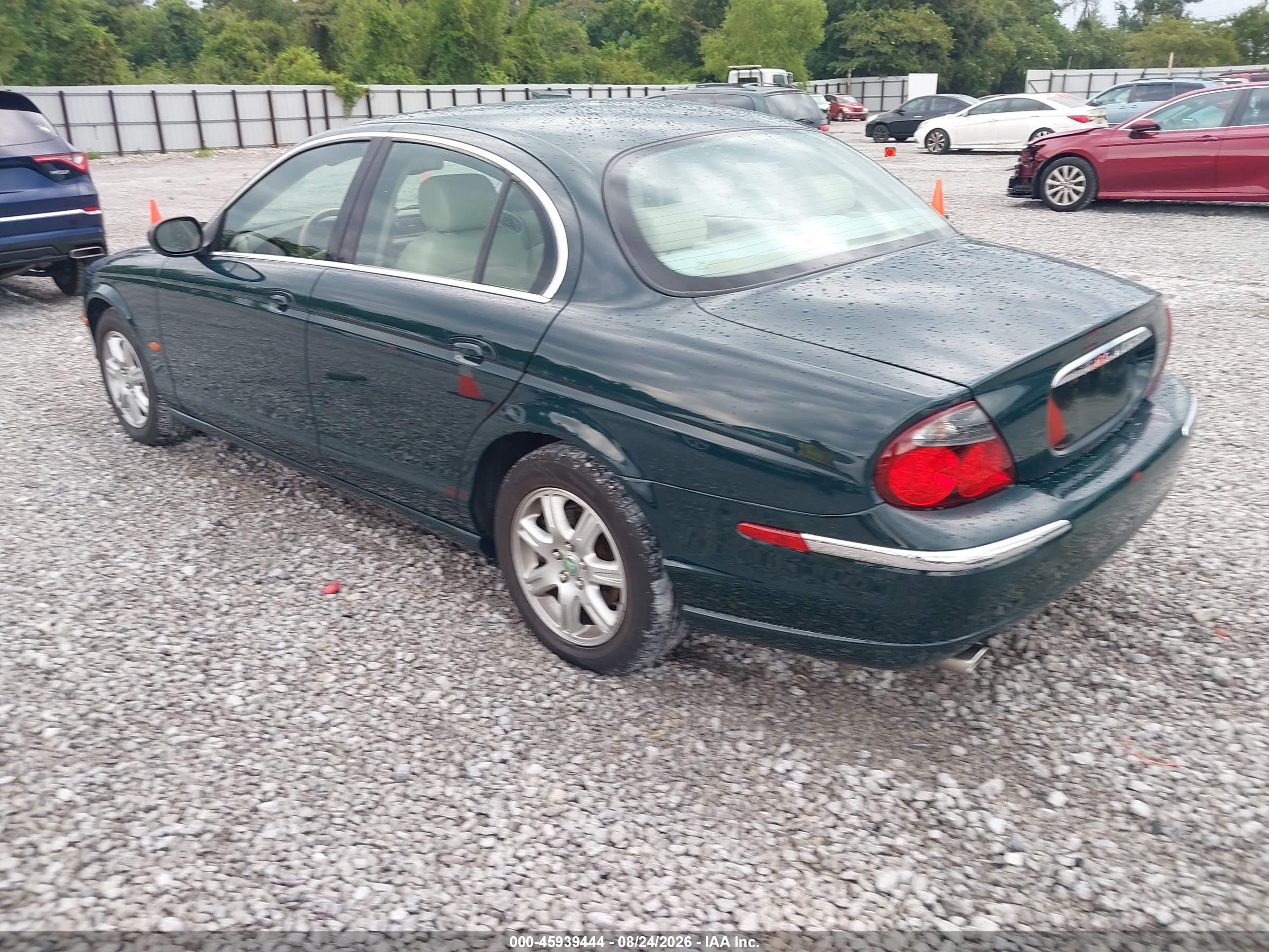 2003 Jaguar S-type   Green vin: SAJEA01T93FM84930