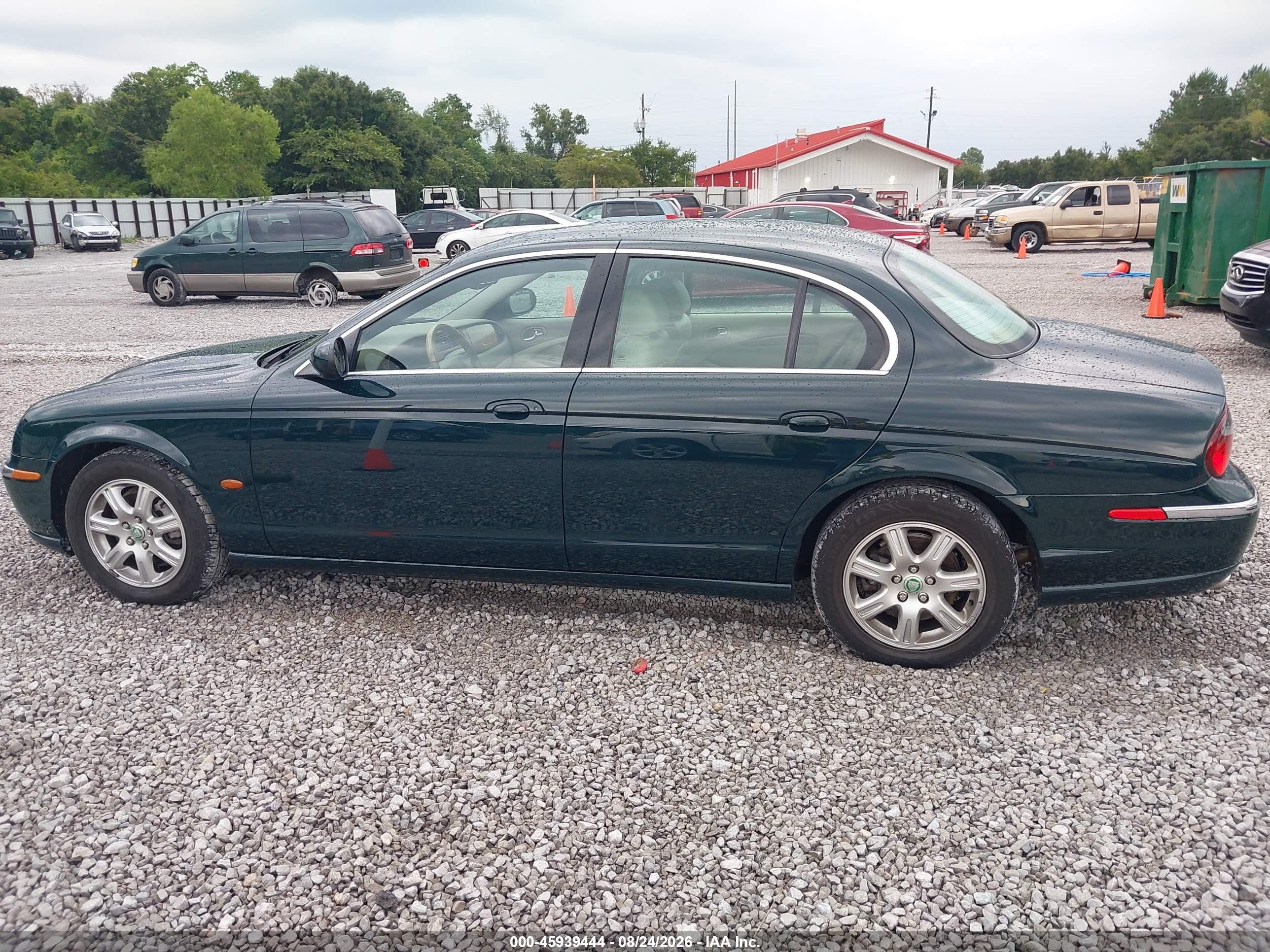 2003 Jaguar S-type   Green vin: SAJEA01T93FM84930