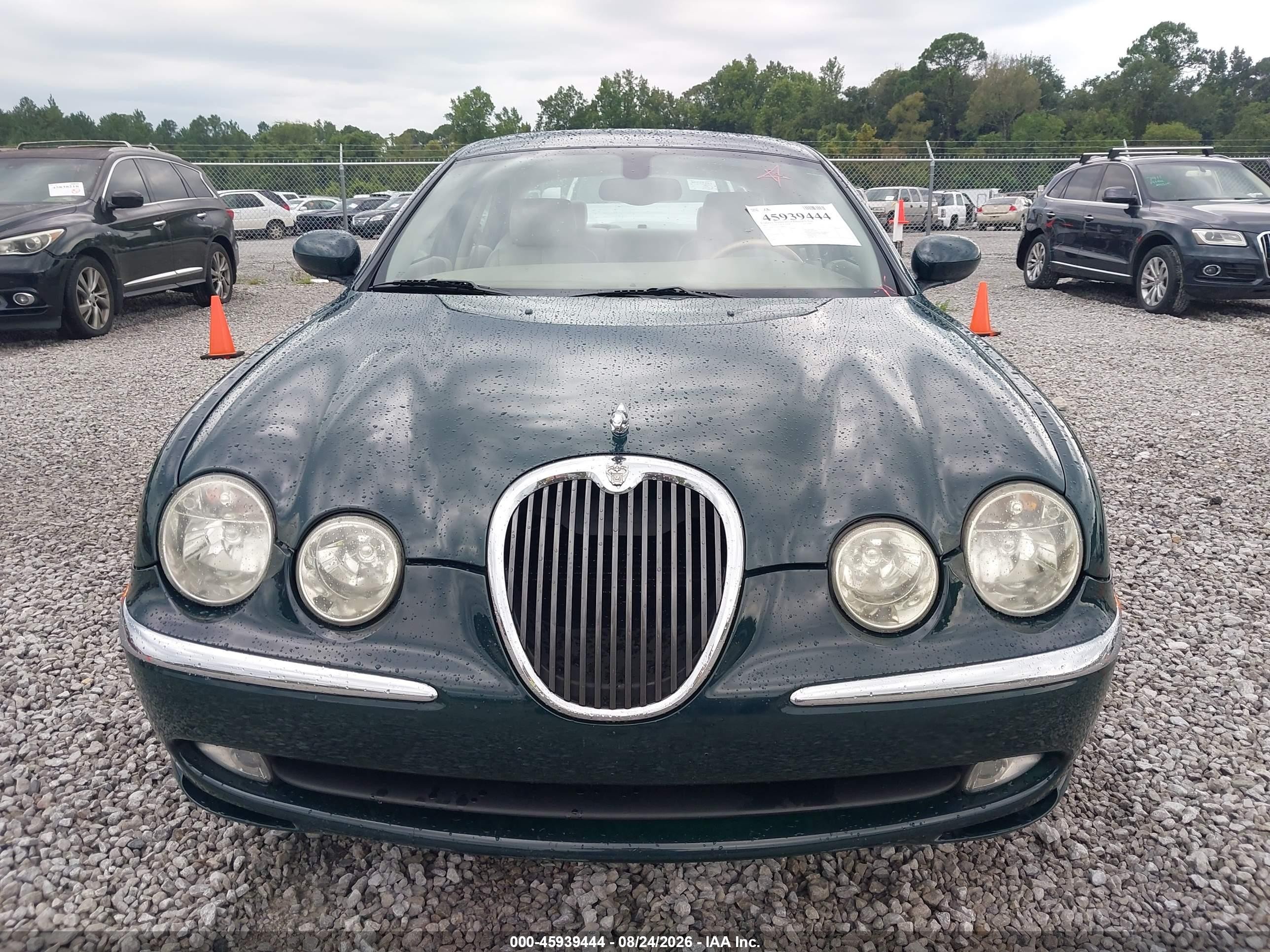 2003 Jaguar S-type   Green vin: SAJEA01T93FM84930