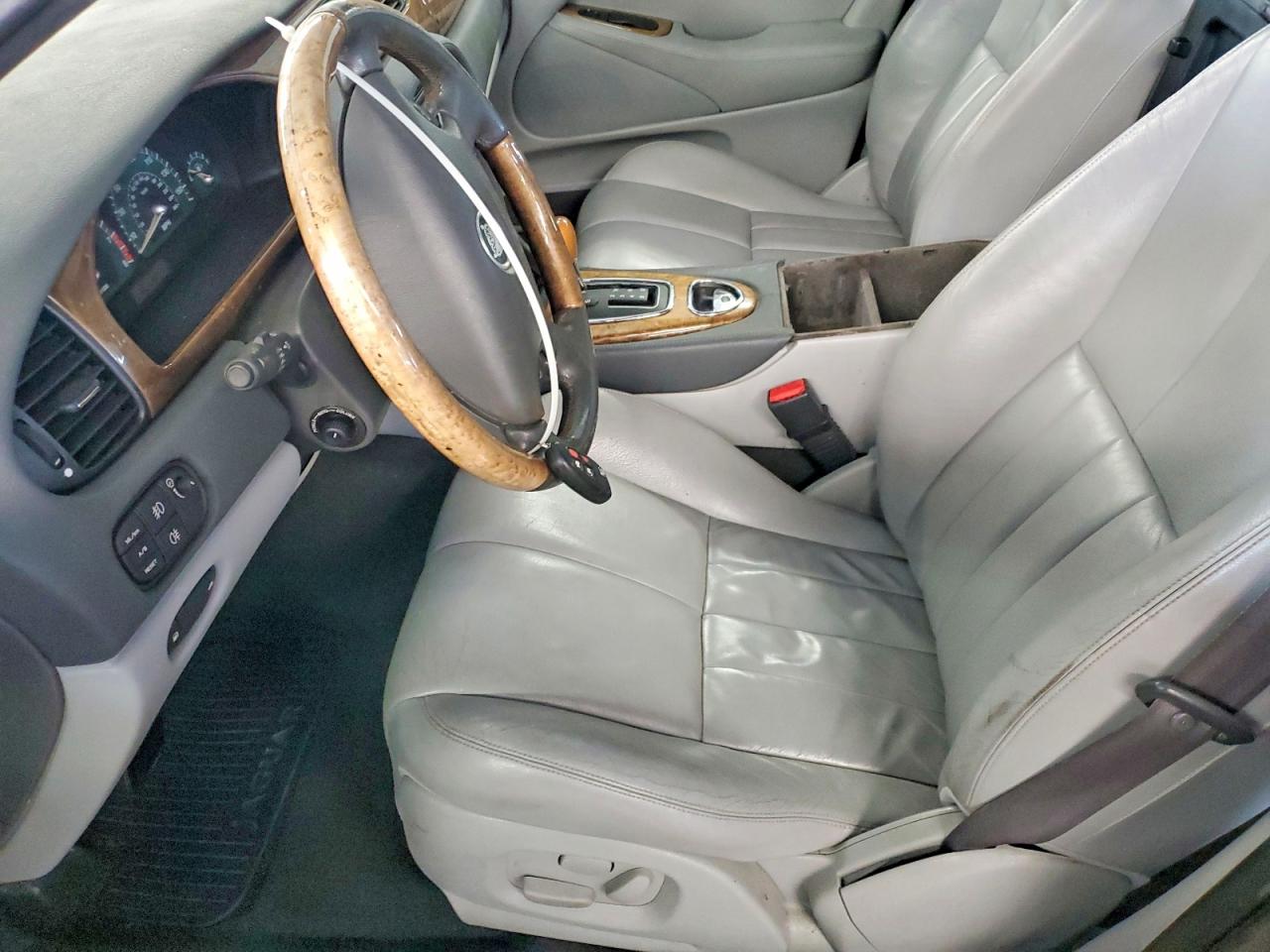 2003 Jaguar S-type Gray vin: SAJEA01TX3FM71622