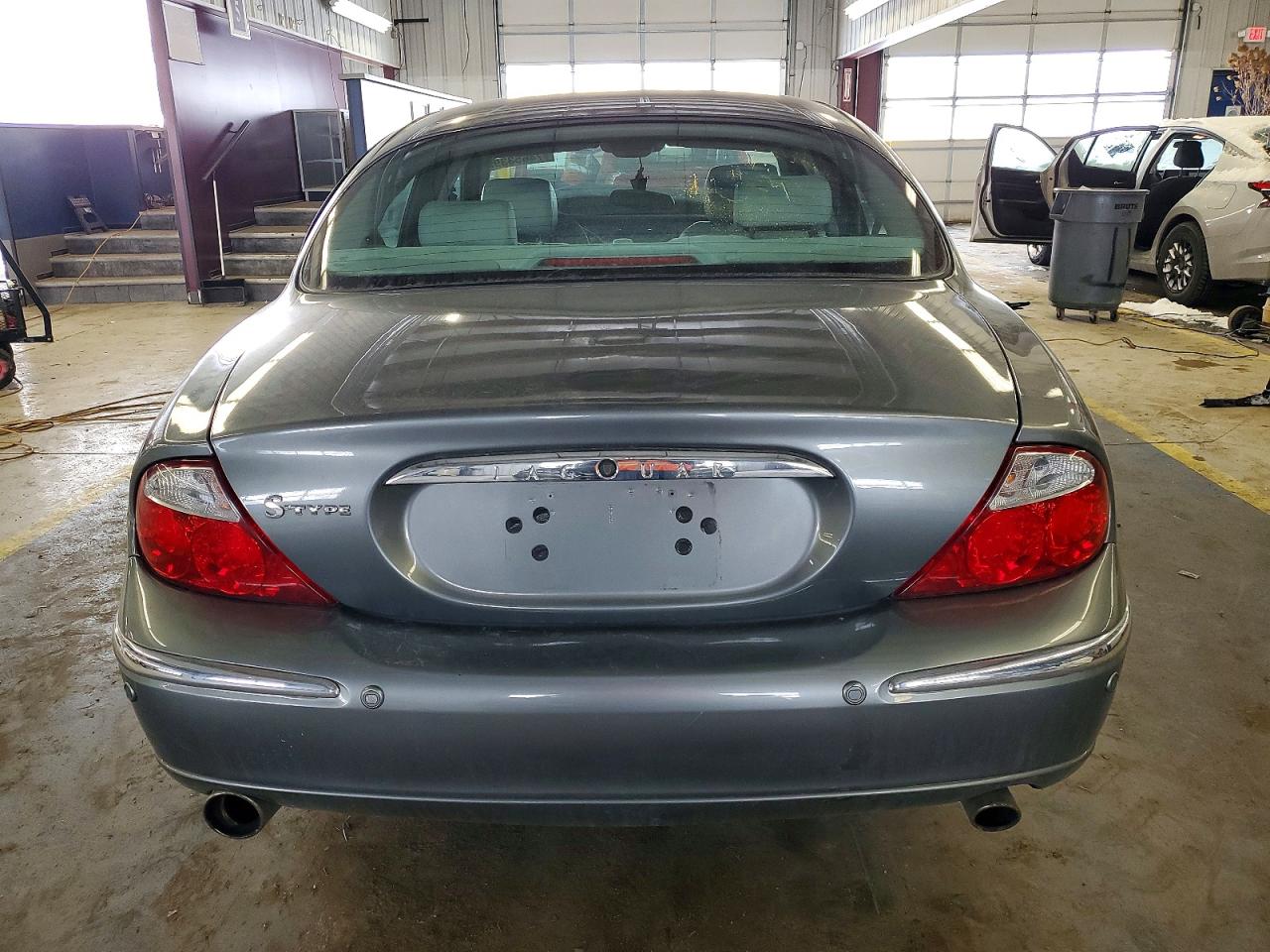 2003 Jaguar S-type Gray vin: SAJEA01TX3FM71622
