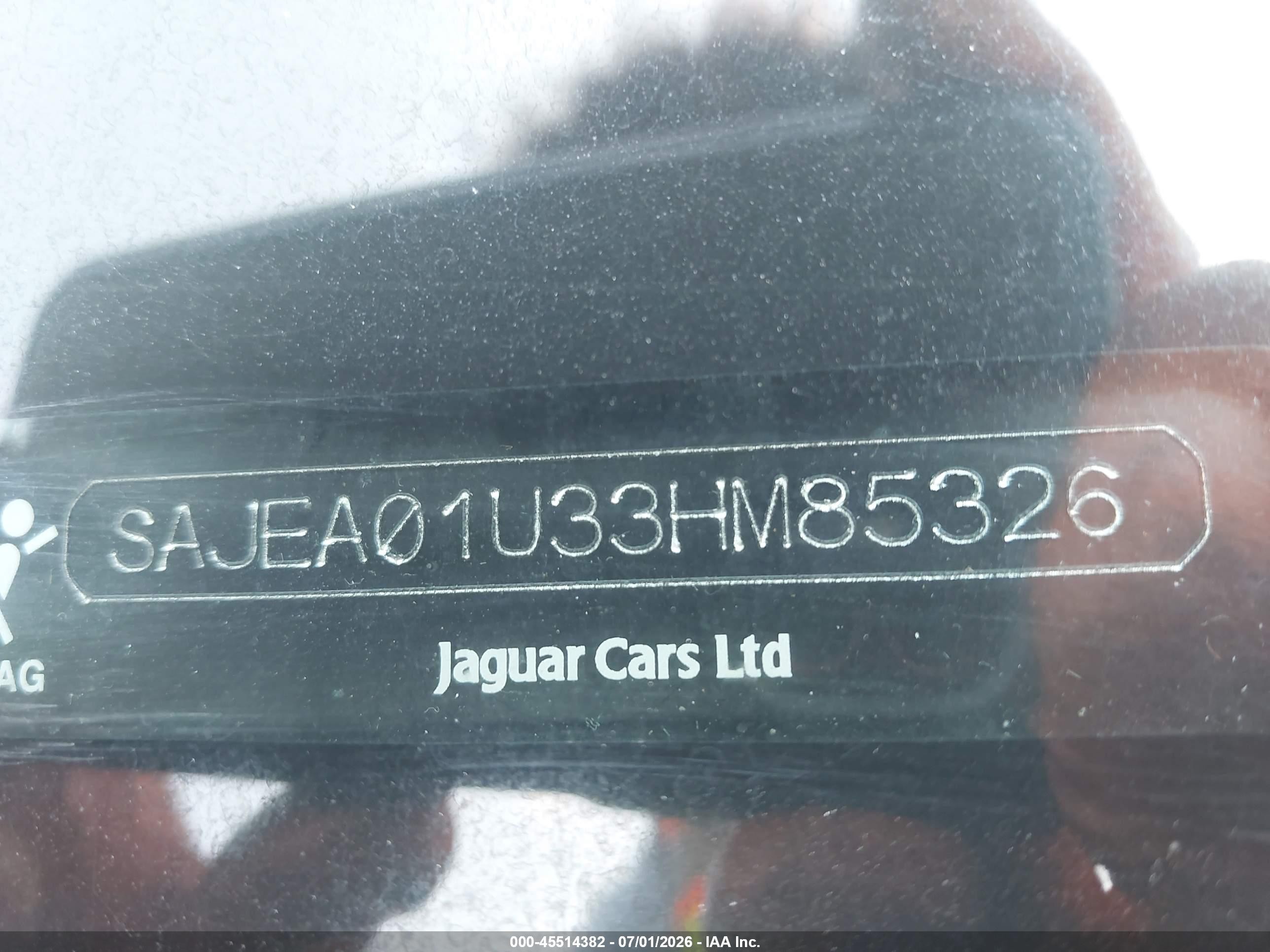 2003 Jaguar S-type 4.2l V8 Black vin: SAJEA01U33HM85326