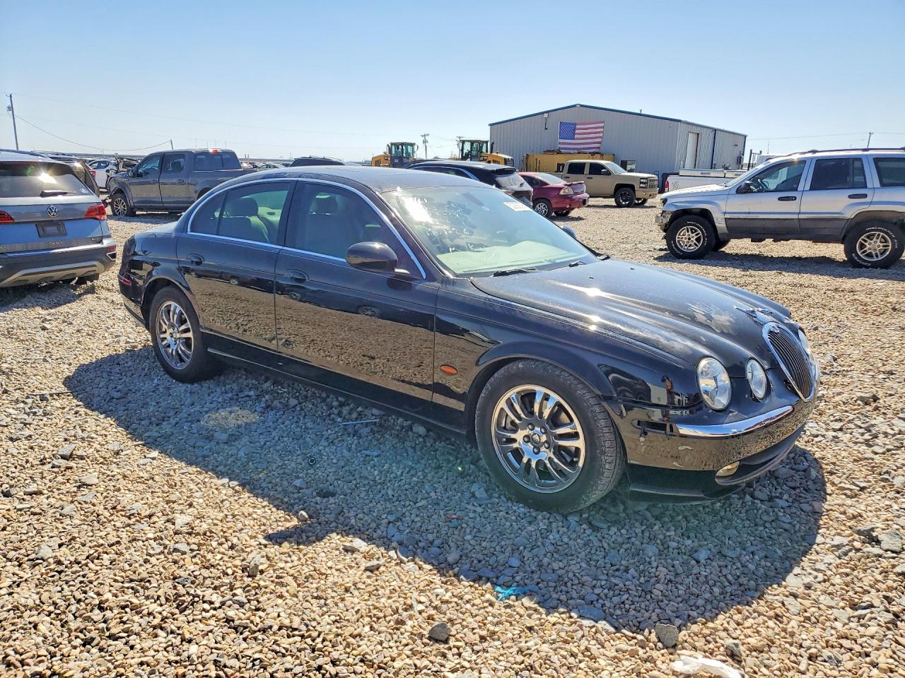 2003 Jaguar S-type Black vin: SAJEA01U33HM85679