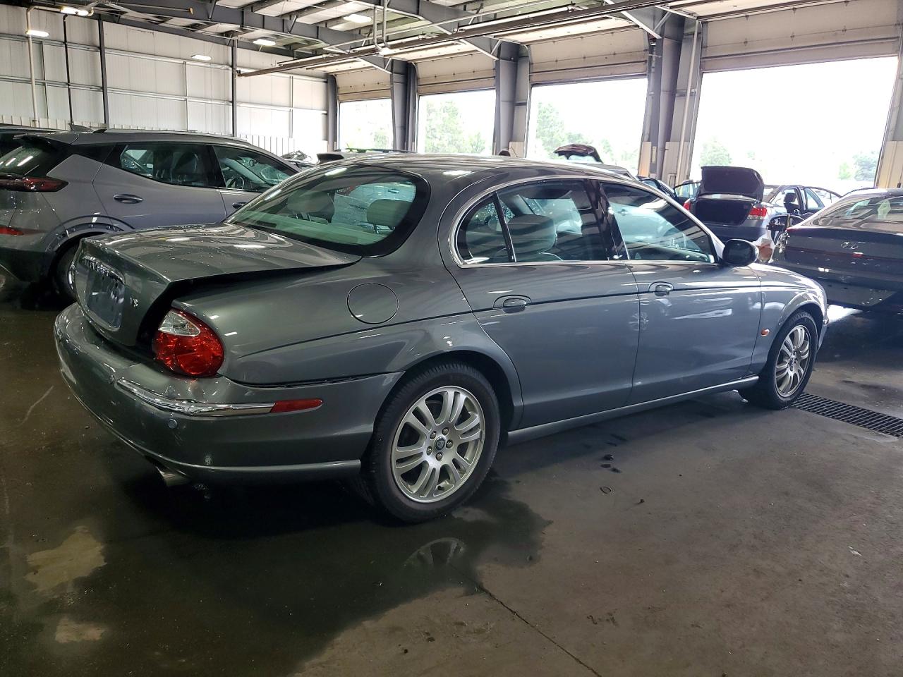 2003 Jaguar S-type Gray vin: SAJEA01U93HM73276